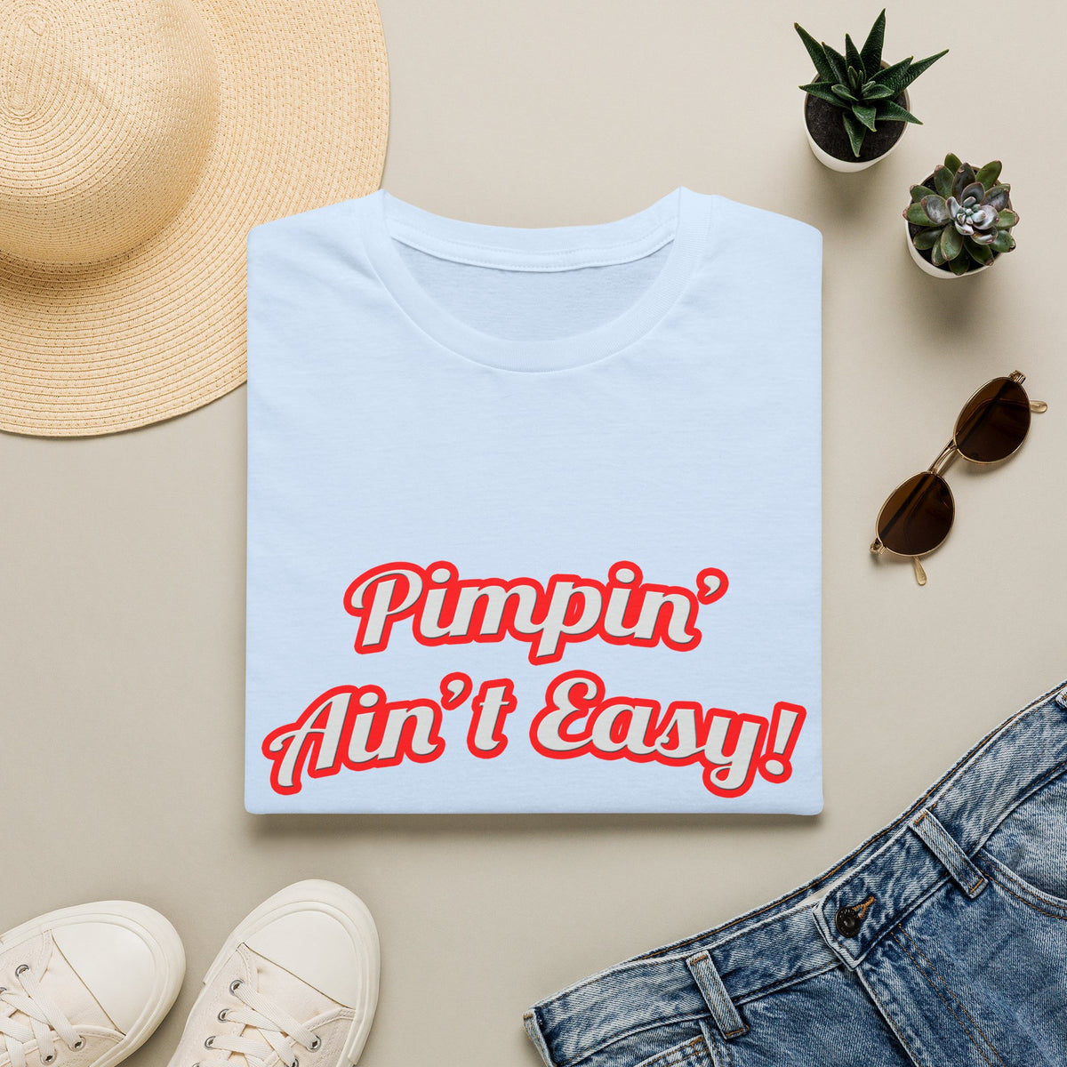 Pimpin' Ain't Easy .. Anthropologist - Unisex Softstyle T-Shirt