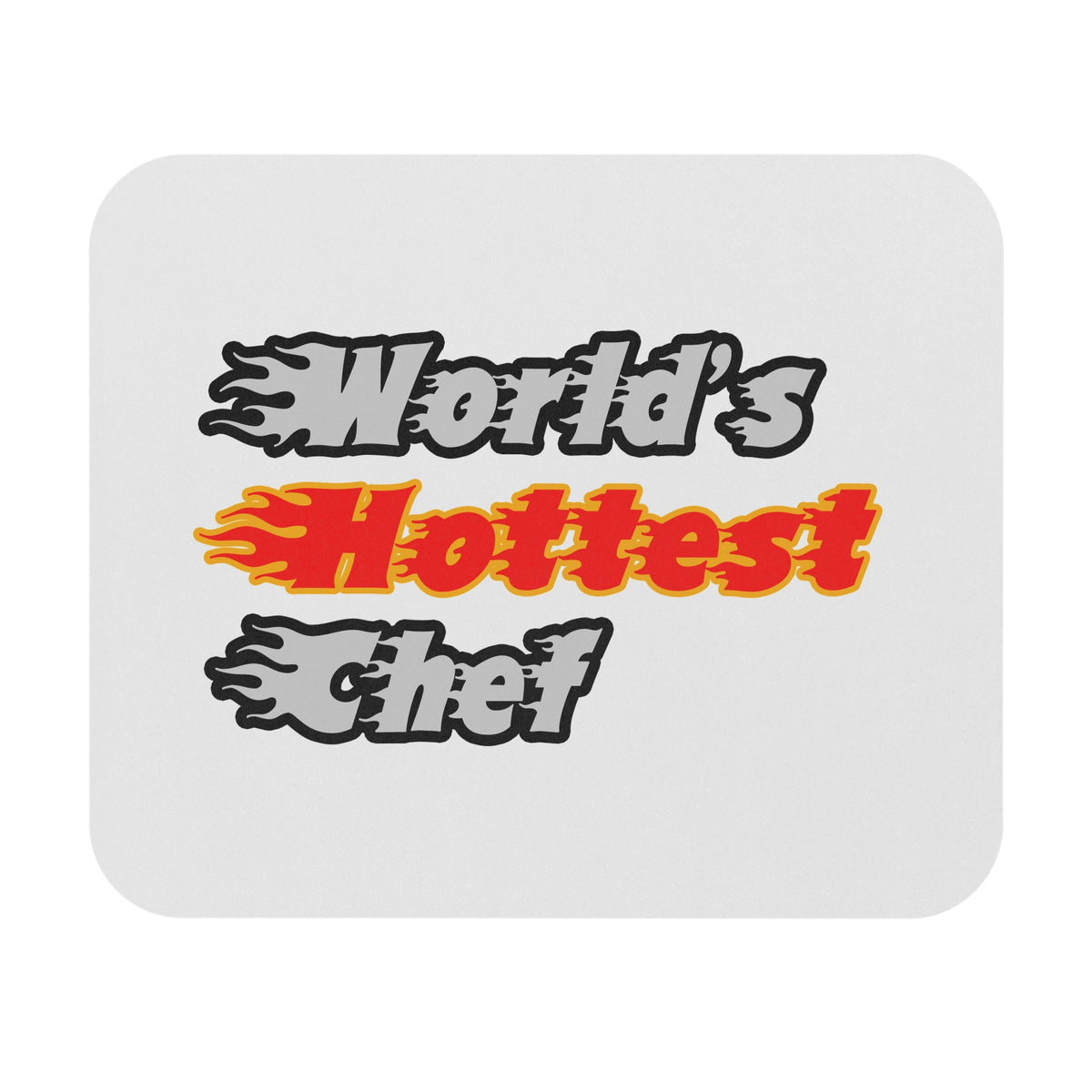 World's Hottest Chef - Mouse Pad (Rectangle)