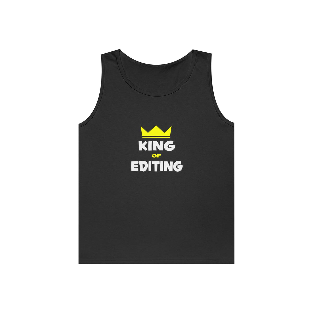 King of Editing - Unisex Heavy Cotton Tank Top