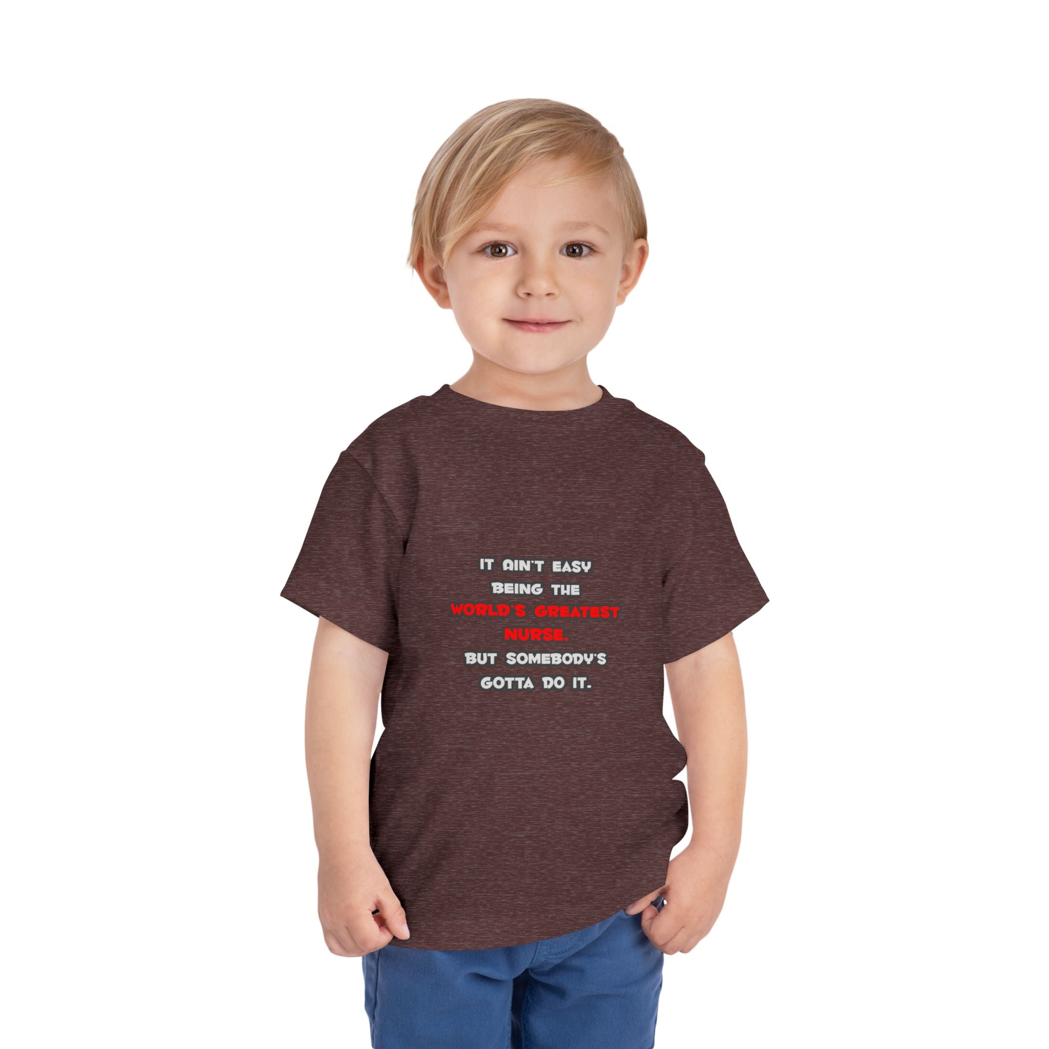 World's Greatest Nurse Joke - Toddler Short Sleeve Tee