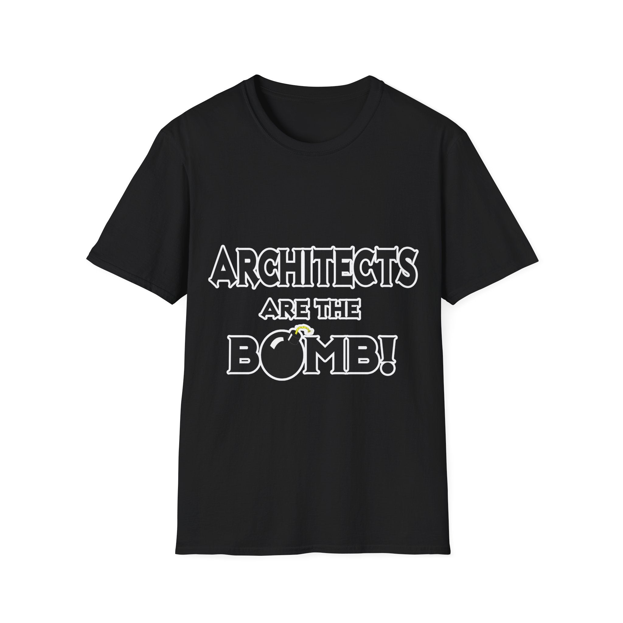 Architects Are The Bomb! - Unisex Softstyle T-Shirt