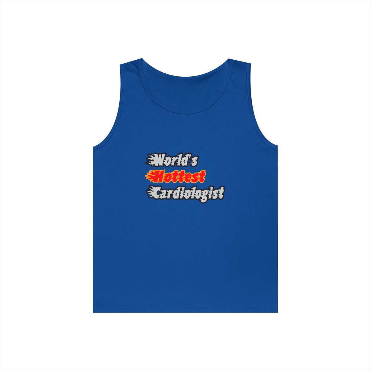 World's Hottest Cardiologist - Unisex Heavy Cotton Tank Top