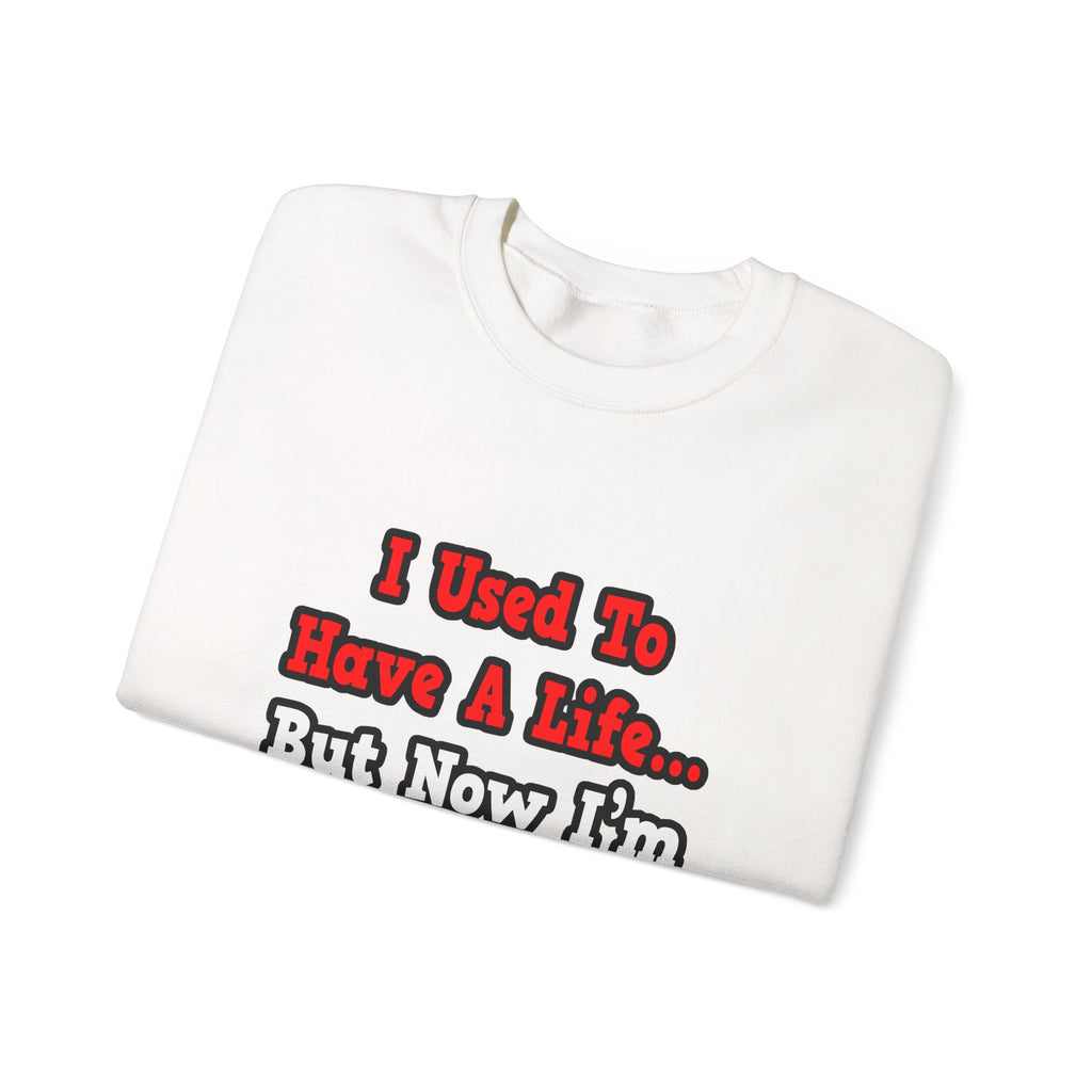 I Used to Have a Life...Doctor - Unisex Heavy Blend™ Crewneck Sweatshirt