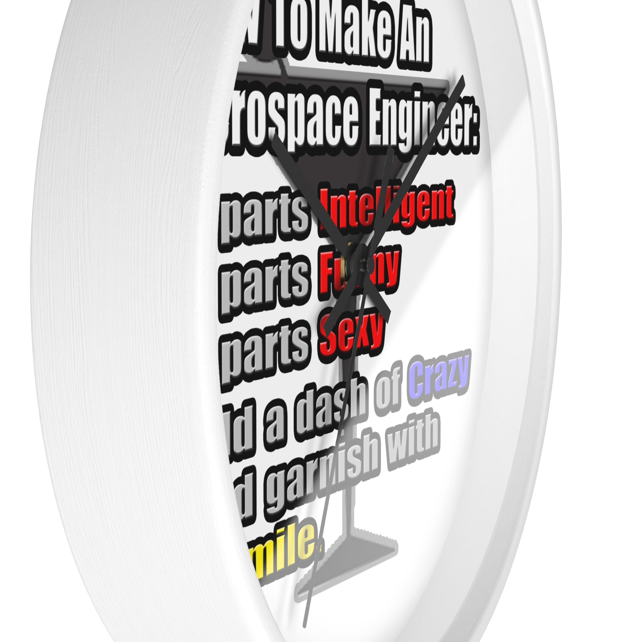 How To Make an Aerospace Engineer - Wall Clock