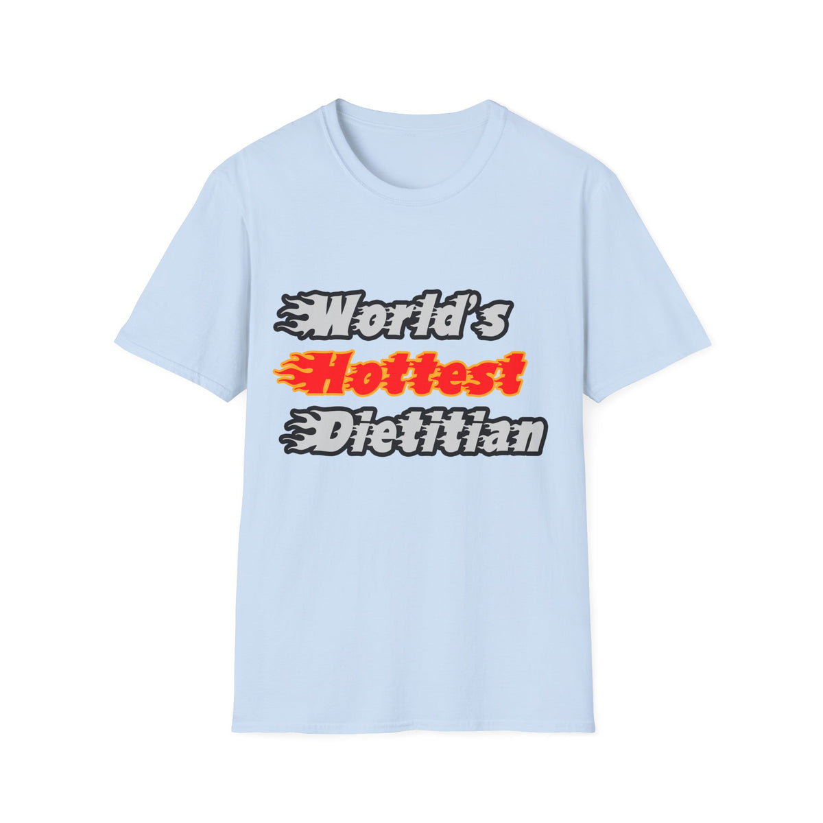 World's Hottest Dietitian - Unisex Softstyle T-Shirt