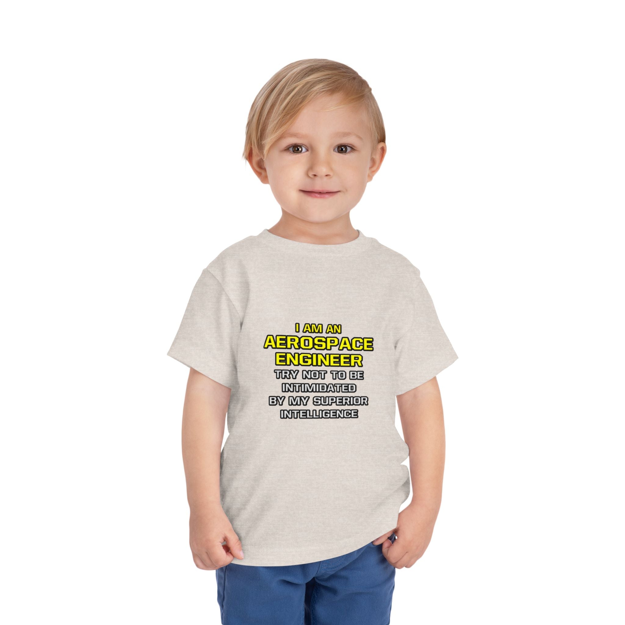Aerospace Engineer...Superior Intelligence - Toddler Short Sleeve Tee