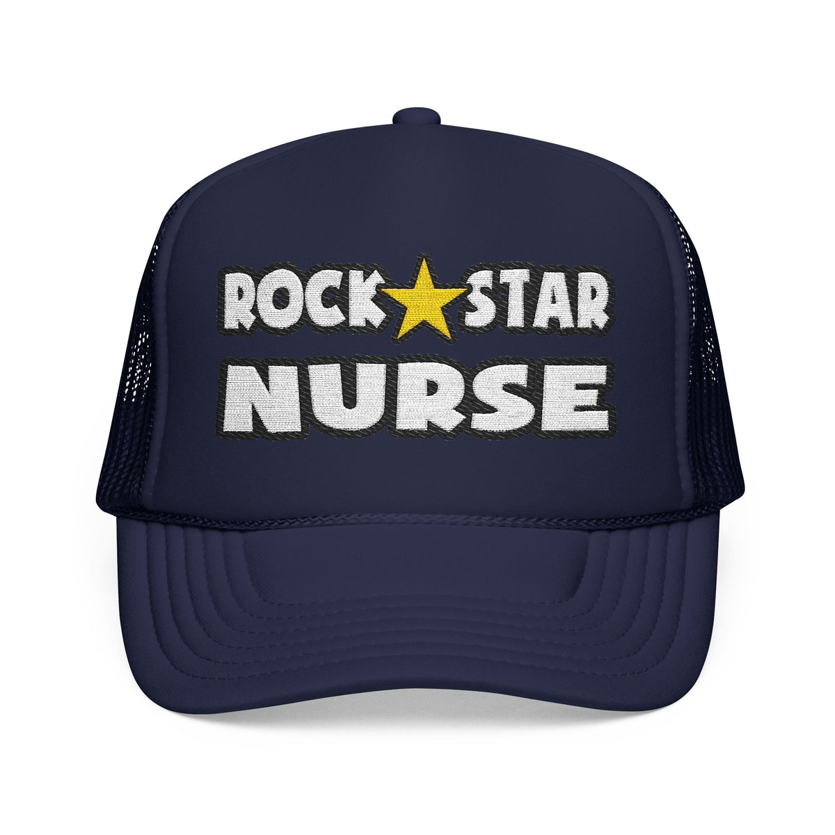 Rock Star Nurse (2) - Foam Trucker Hat