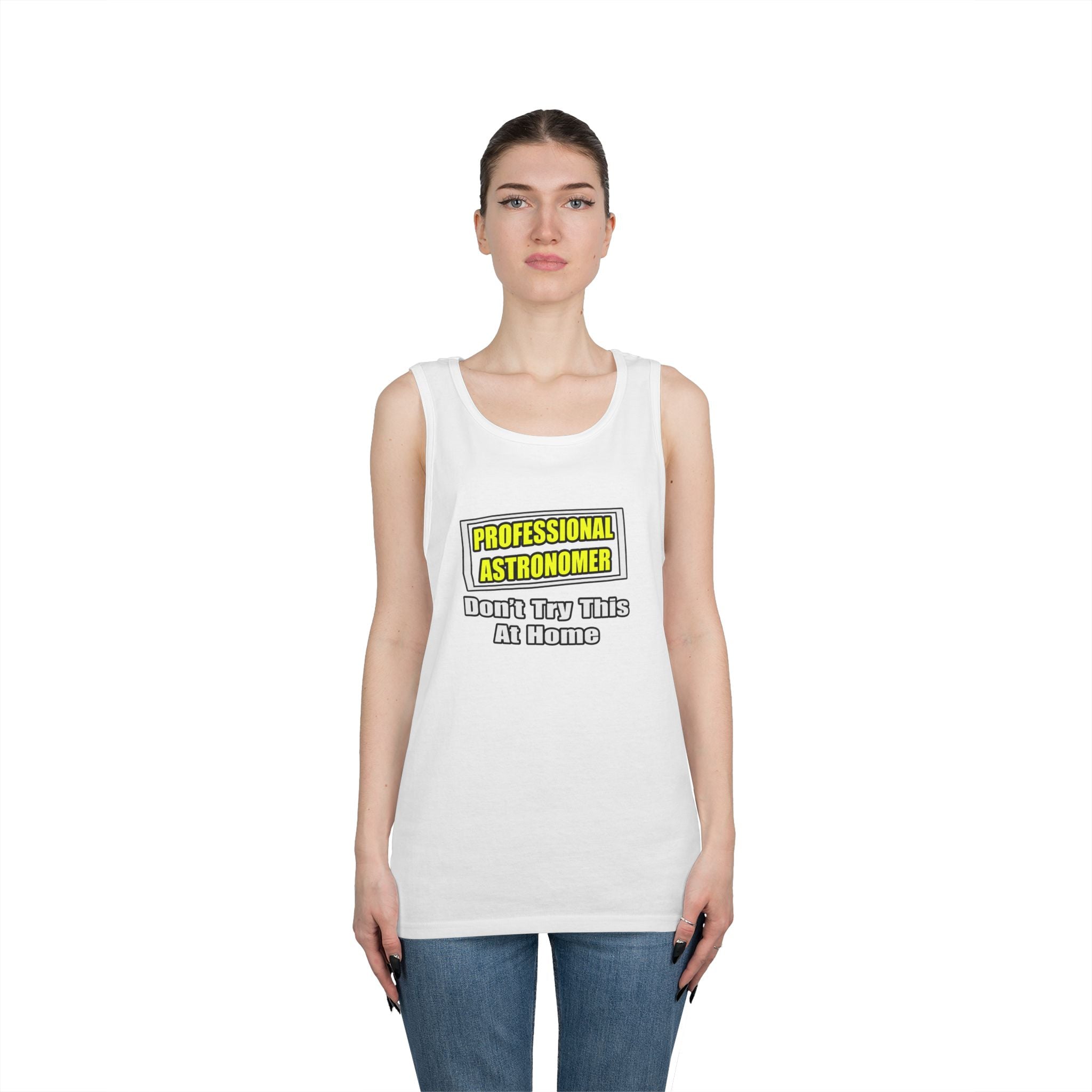 Professional Astronomer...Joke - Unisex Heavy Cotton Tank Top