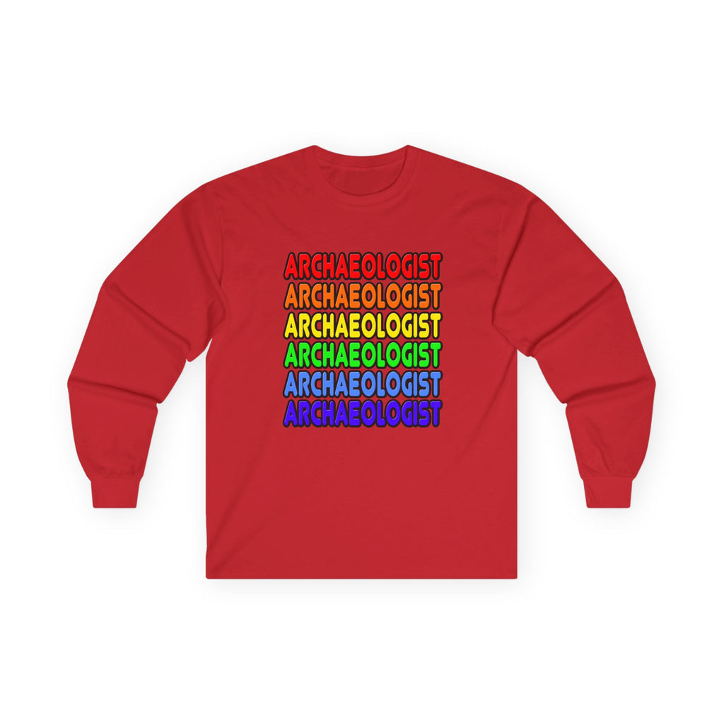 Rainbow Archaeologist - Unisex Ultra Cotton Long Sleeve Tee