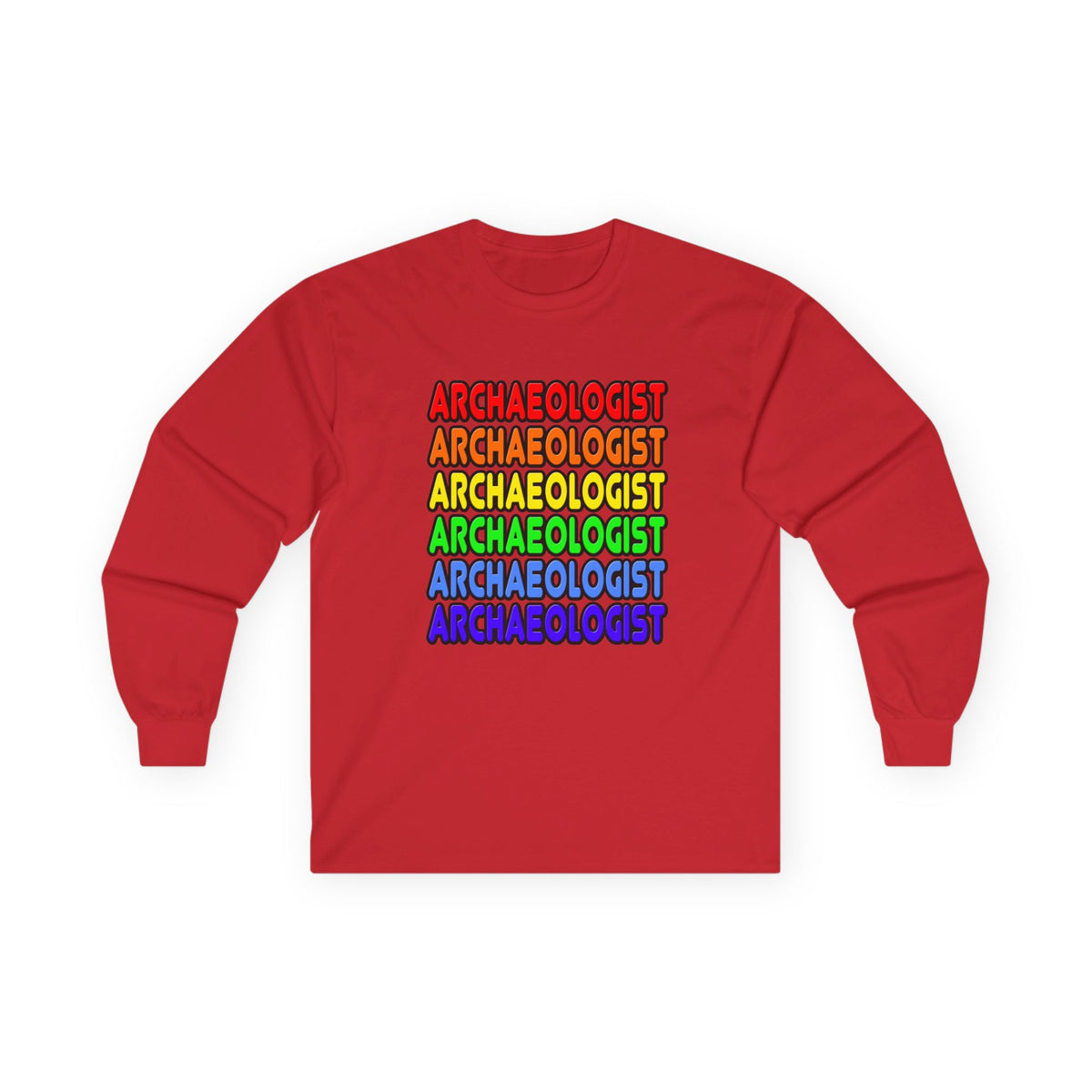 Rainbow Archaeologist - Unisex Ultra Cotton Long Sleeve Tee