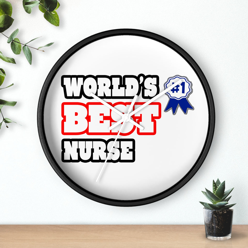 World's Best Nurse - Wall Clock
