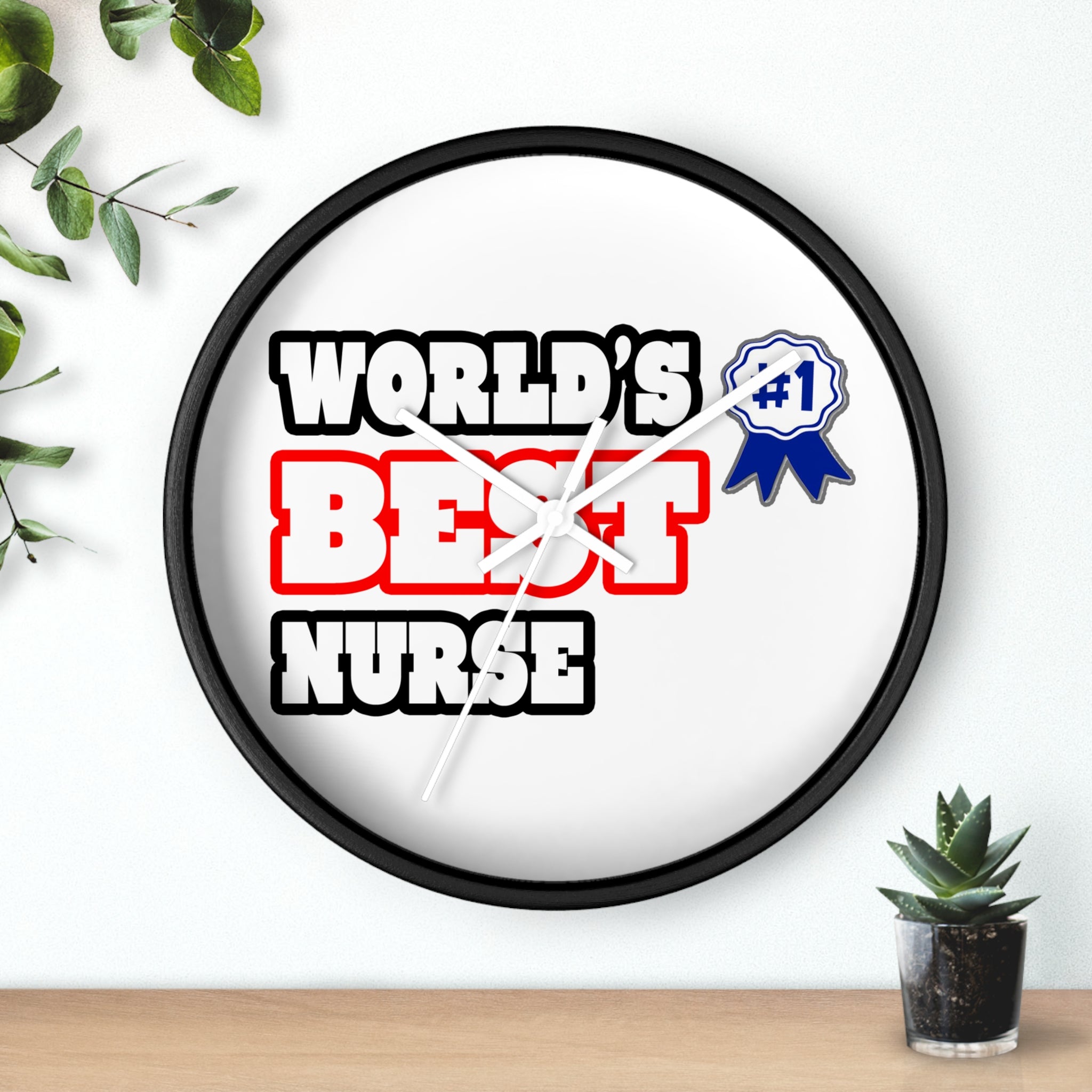 World's Best Nurse - Wall Clock