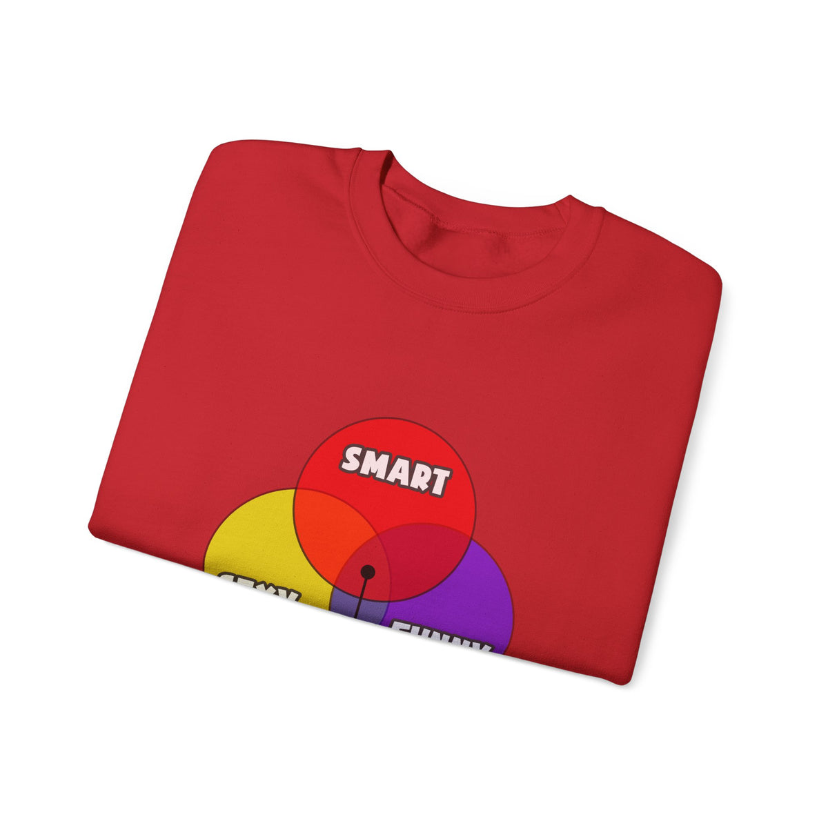 Venn Diagram .. Anesthesiologist Assistants - Unisex Heavy Blend™ Crewneck Sweatshirt