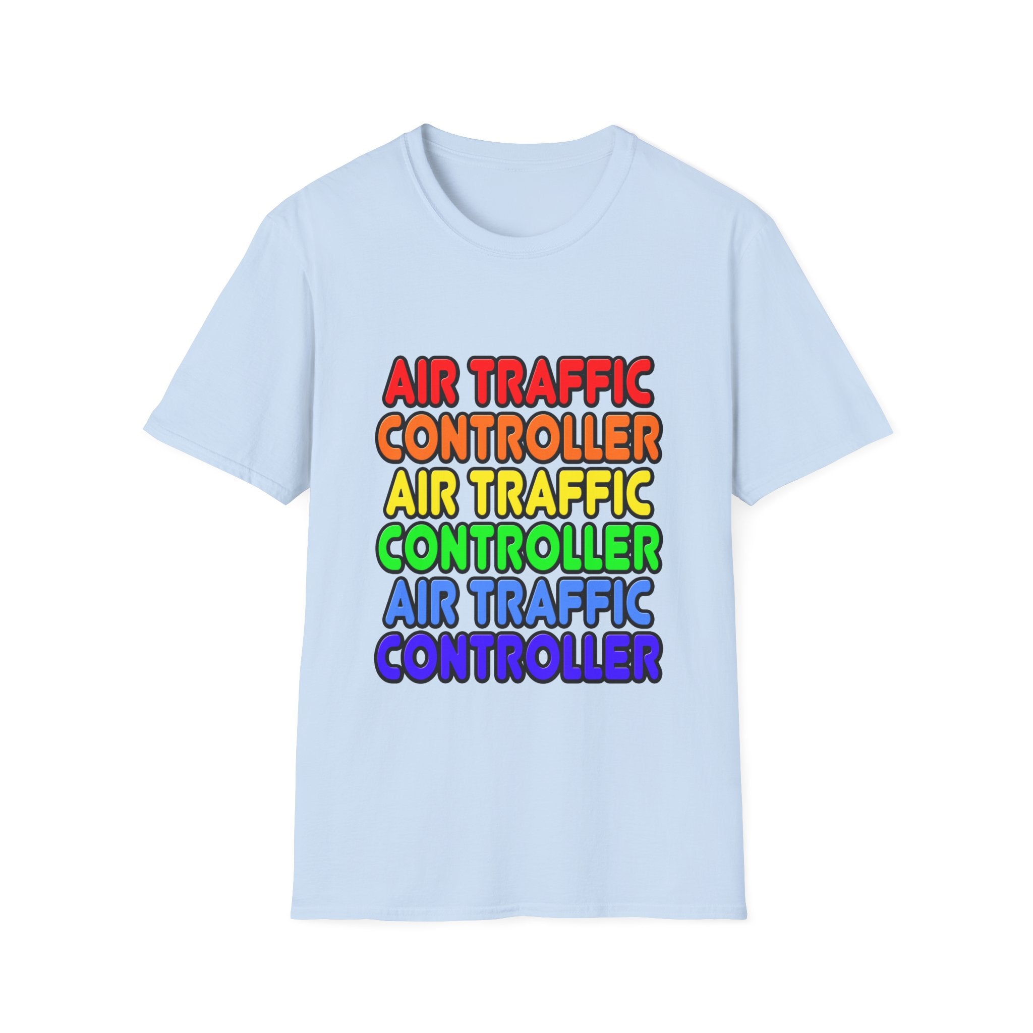 Rainbow Air Traffic Controller - Unisex Softstyle T-Shirt