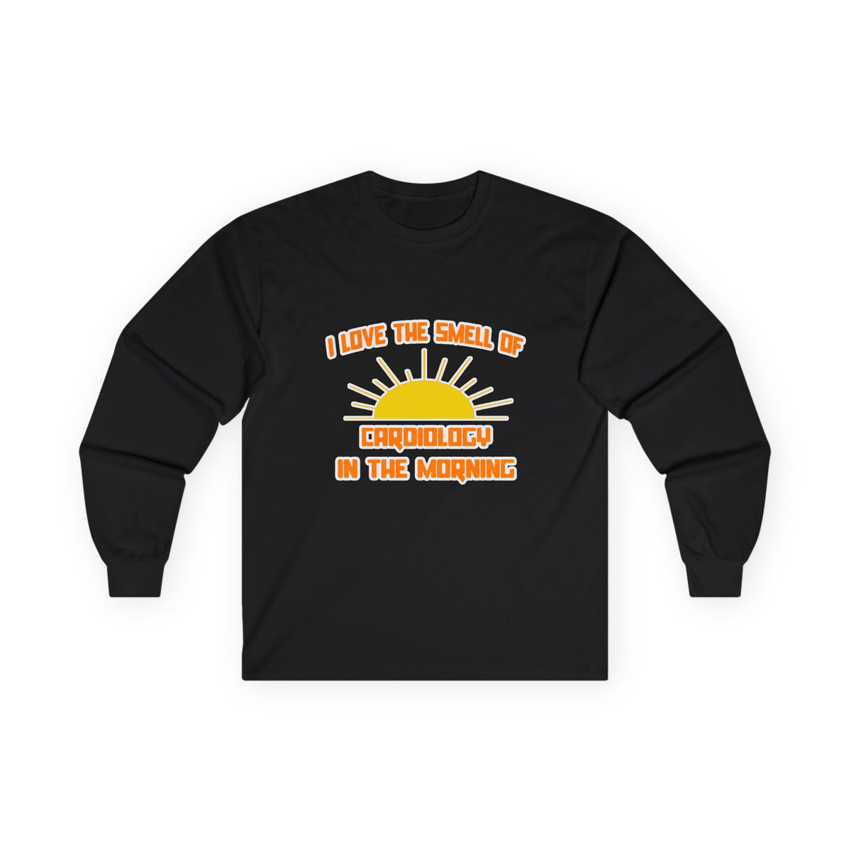 Smell of Cardiology in the Morning - Unisex Ultra Cotton Long Sleeve Tee