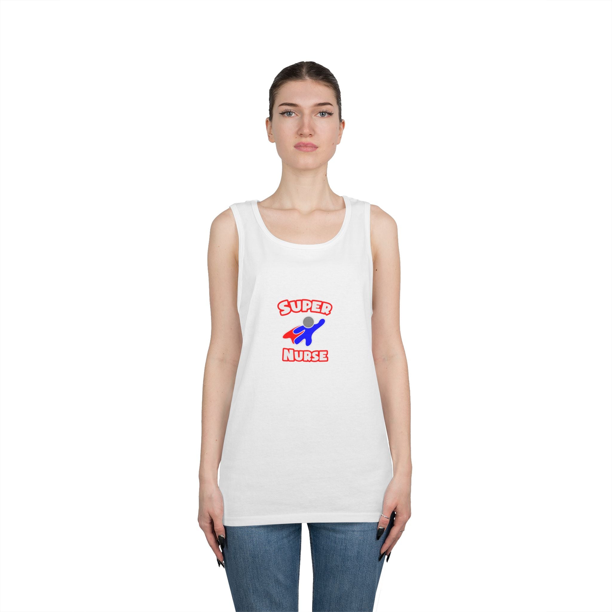 Super Nurse (2) - Unisex Heavy Cotton Tank Top