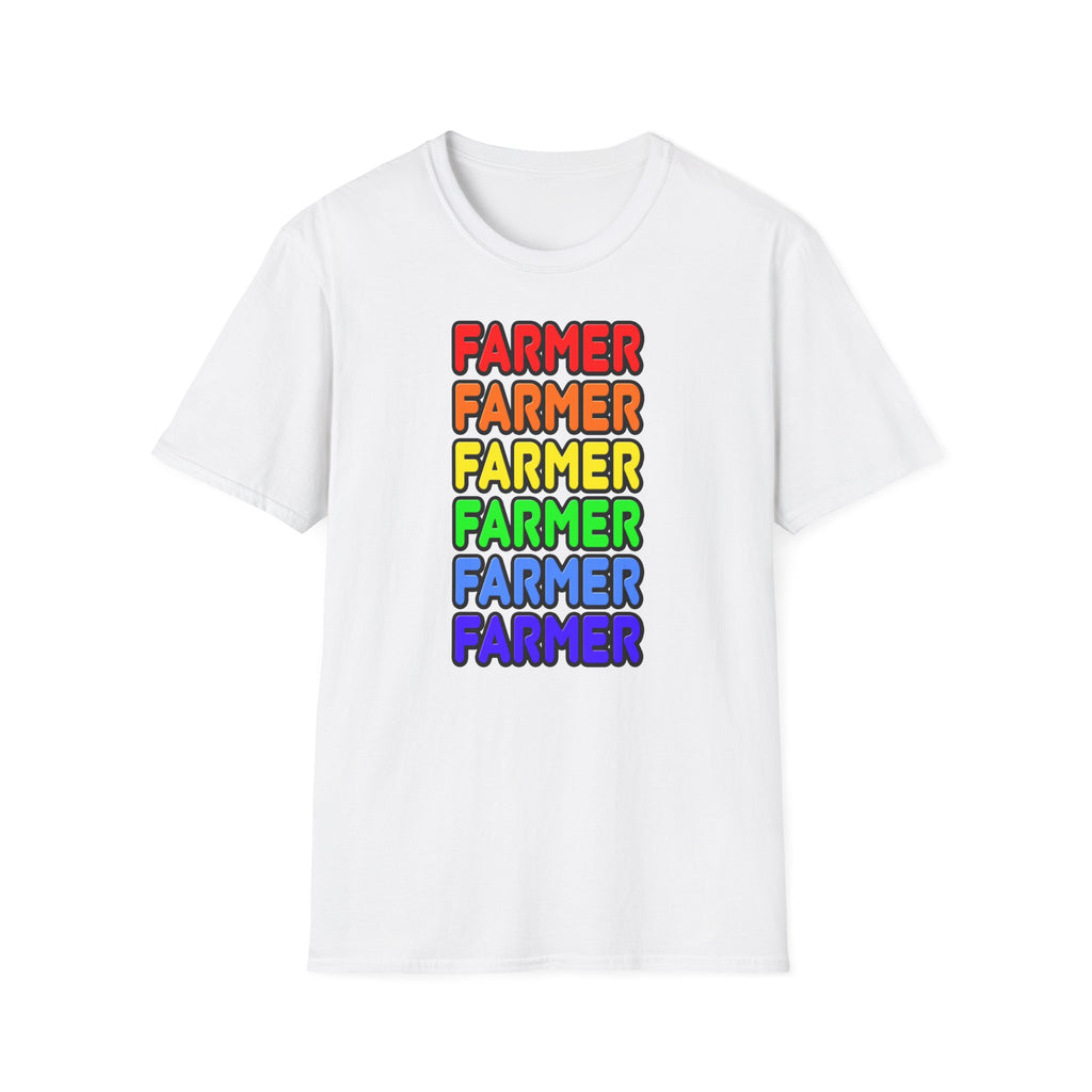 Rainbow Farmer - Unisex Softstyle T-Shirt