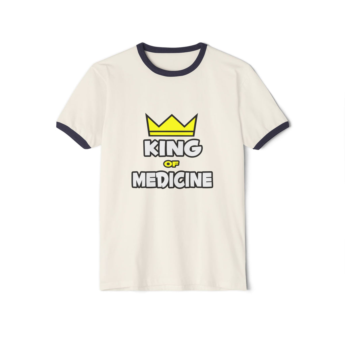 King of Medicine - Unisex Cotton Ringer T-Shirt