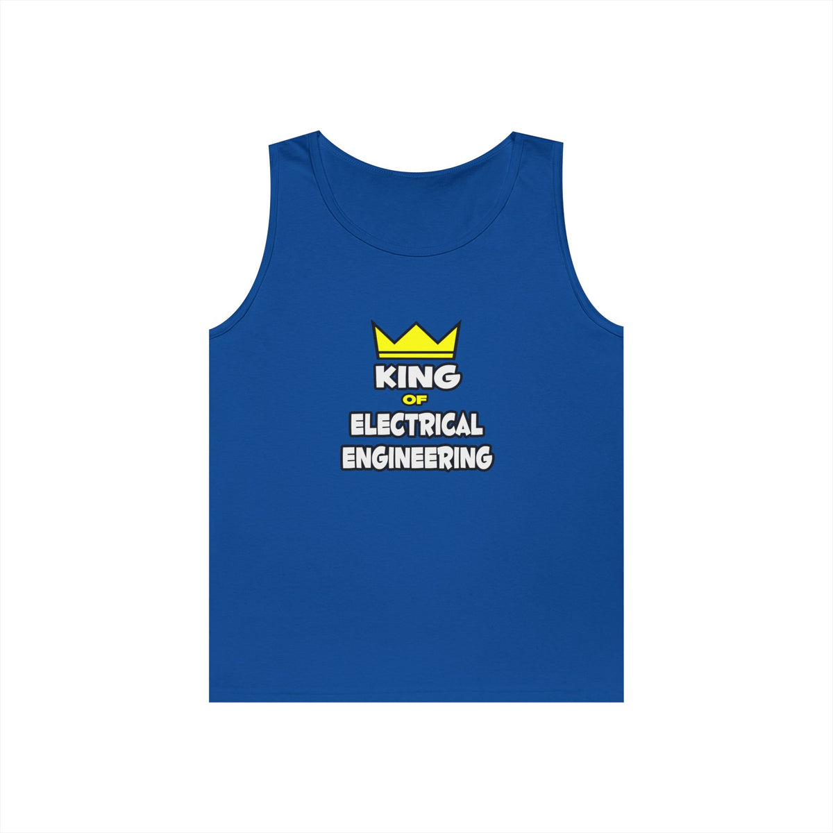 King of Electrical Engineering - Unisex Heavy Cotton Tank Top
