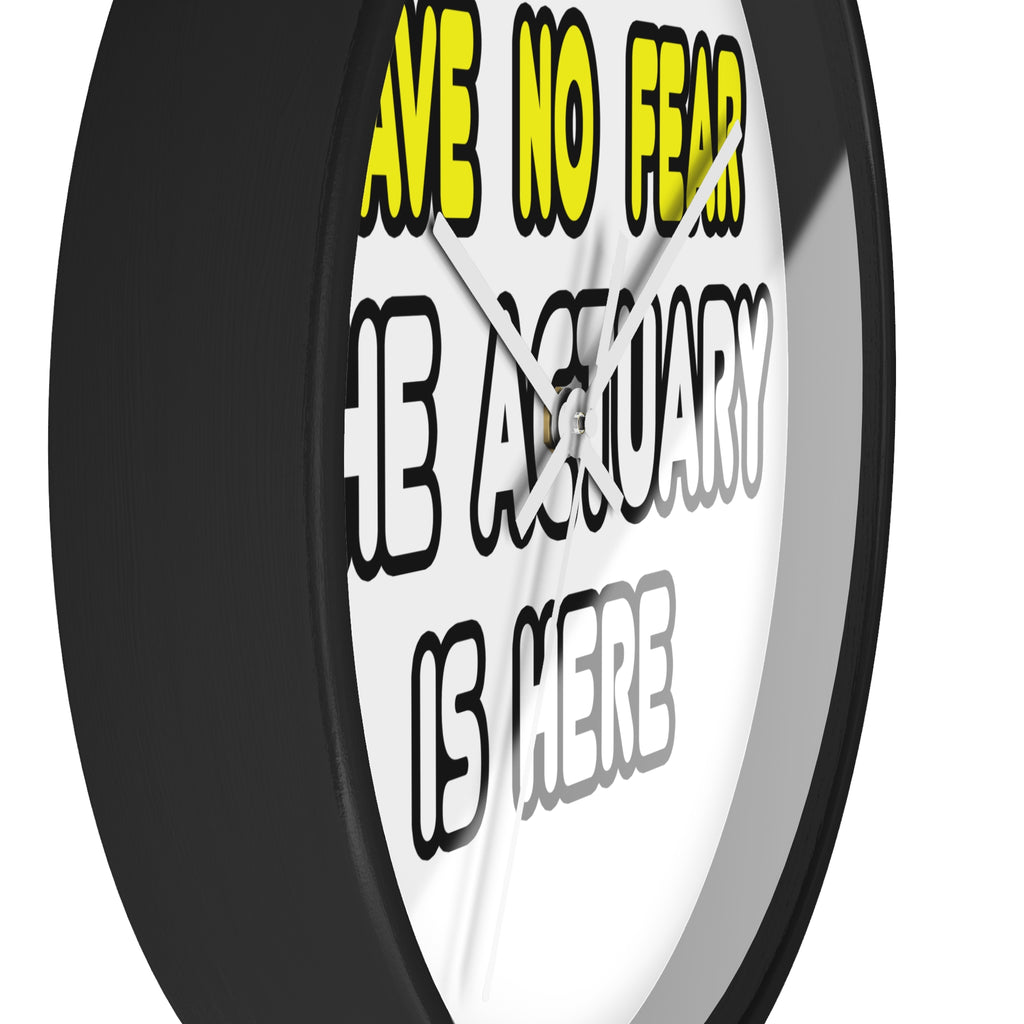 Have No Fear, The Actuary Is Here (2) - Wall Clock