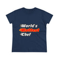 World's Hottest Chef - Women's Midweight Cotton Tee