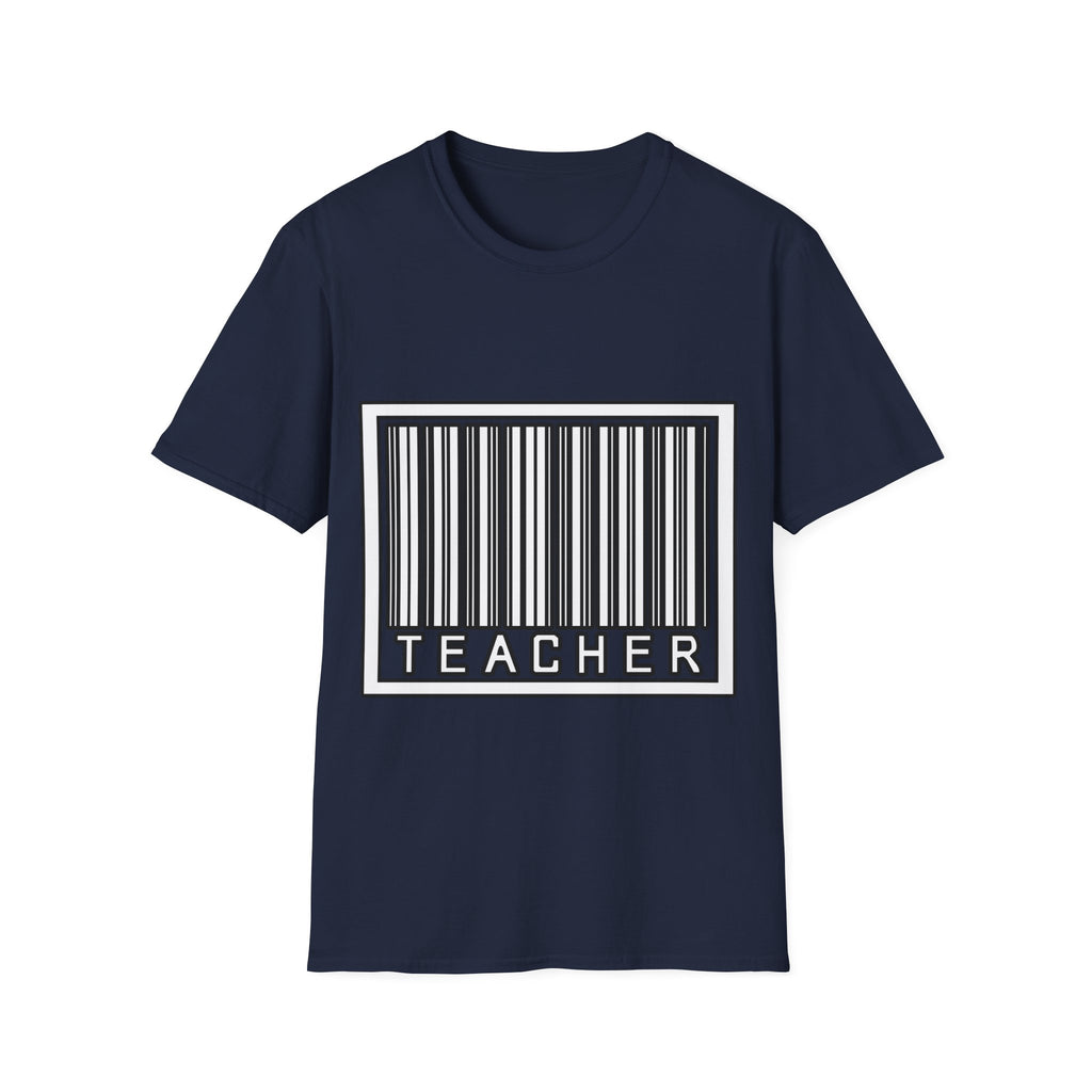 Barcode Teacher - Unisex Softstyle T-Shirt