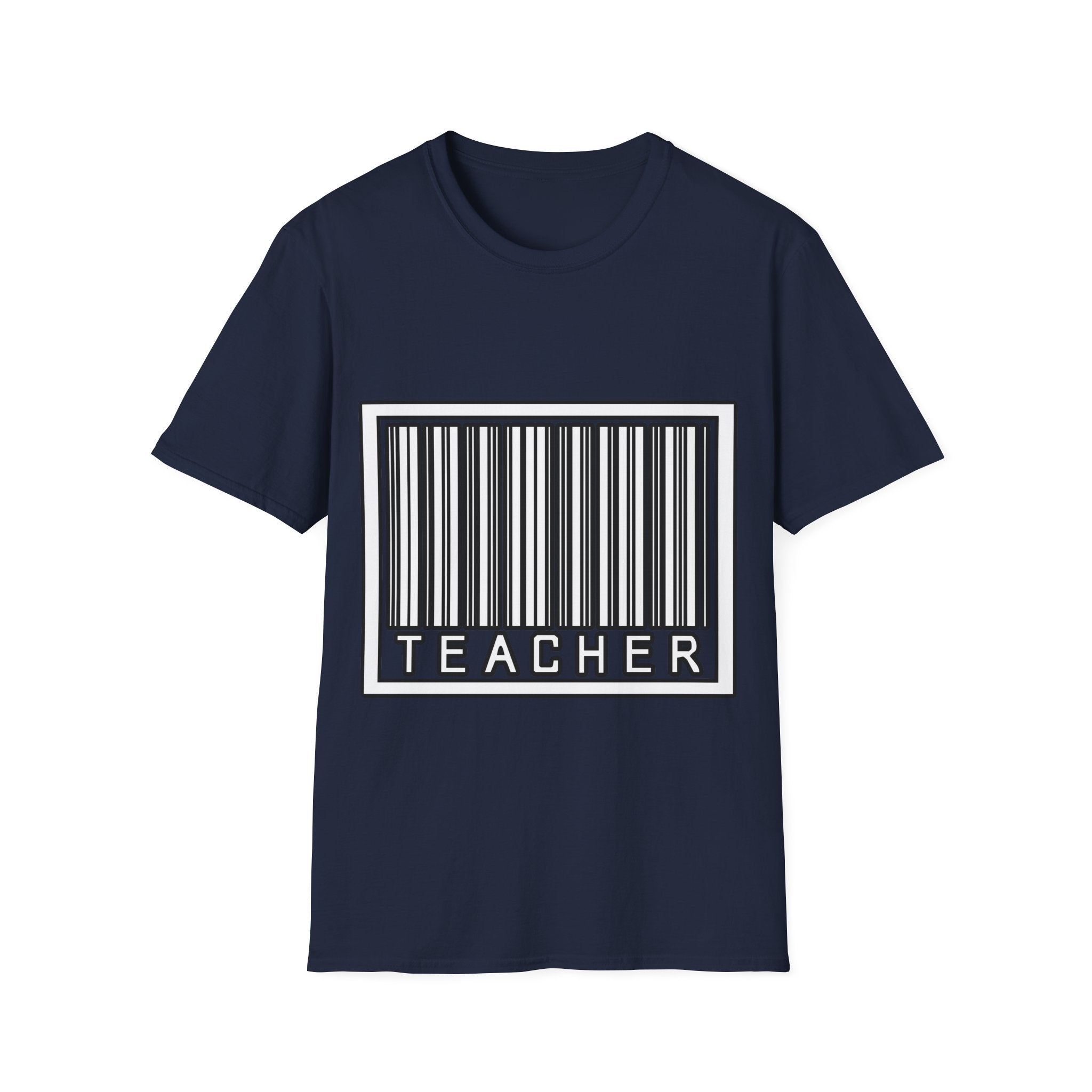 Barcode Teacher - Unisex Softstyle T-Shirt