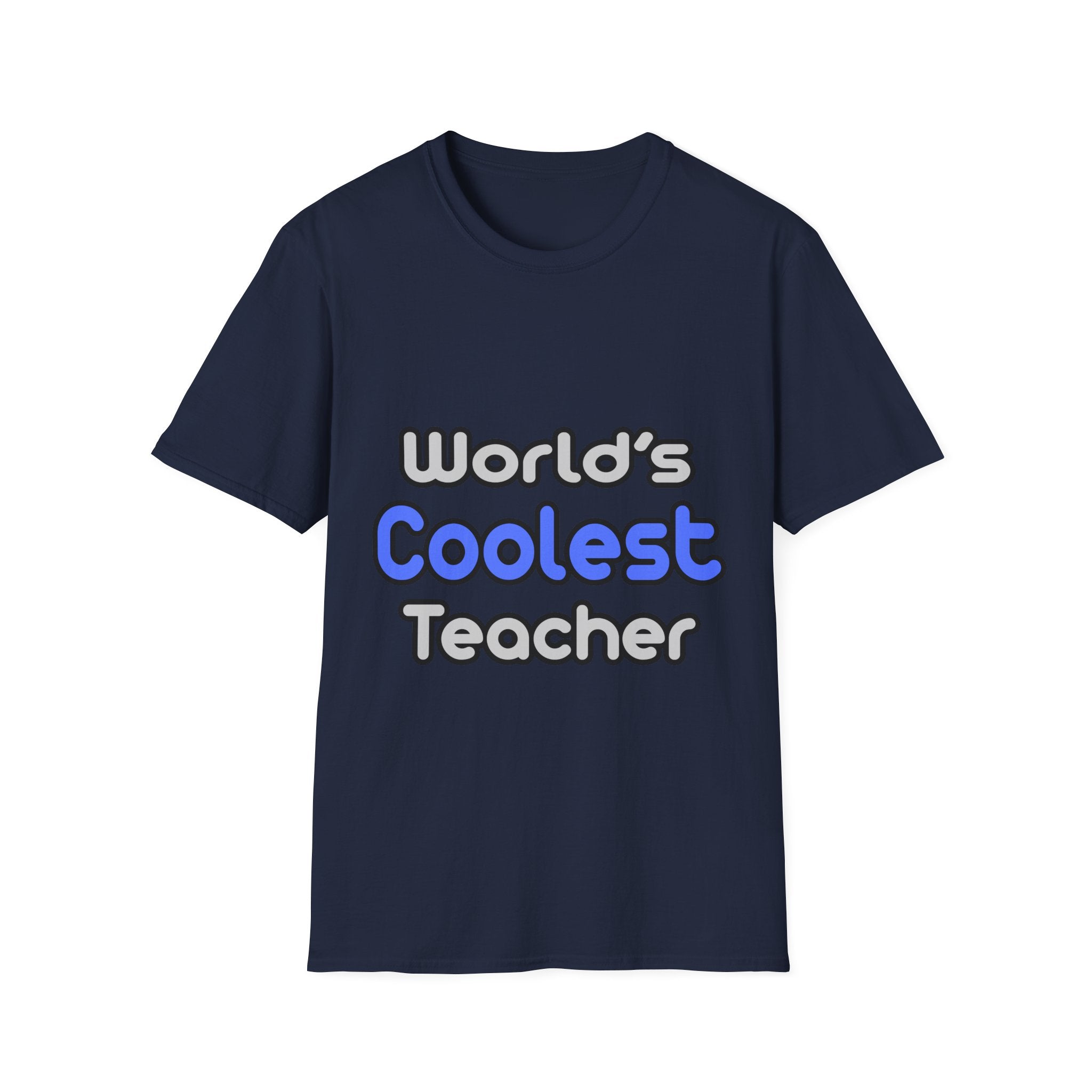 World's Coolest Teacher - Unisex Softstyle T-Shirt
