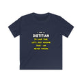 Funny Dietitian T Shirts and Gifts - Kids Softstyle Tee