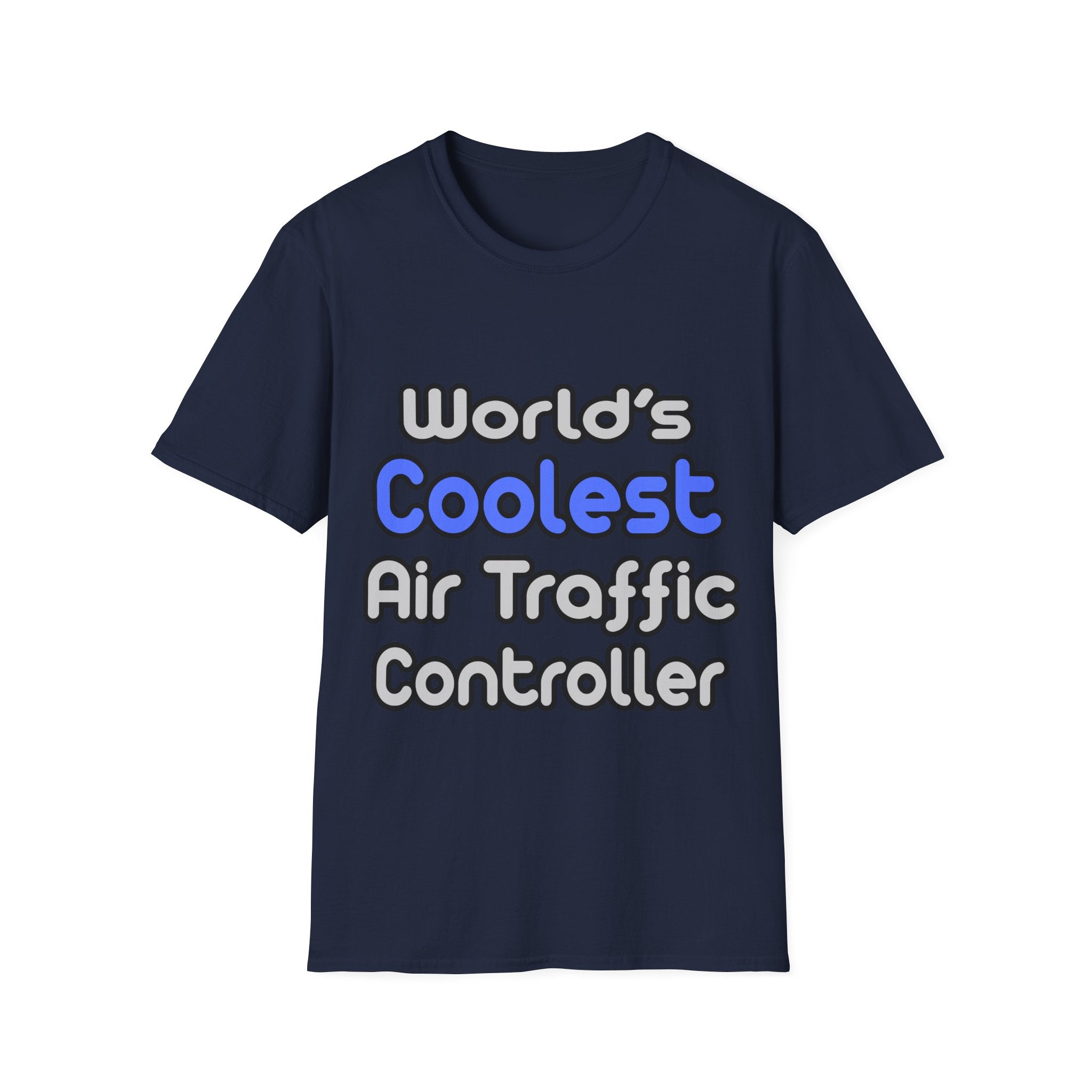 World's Coolest Air Traffic Controller - Unisex Softstyle T-Shirt