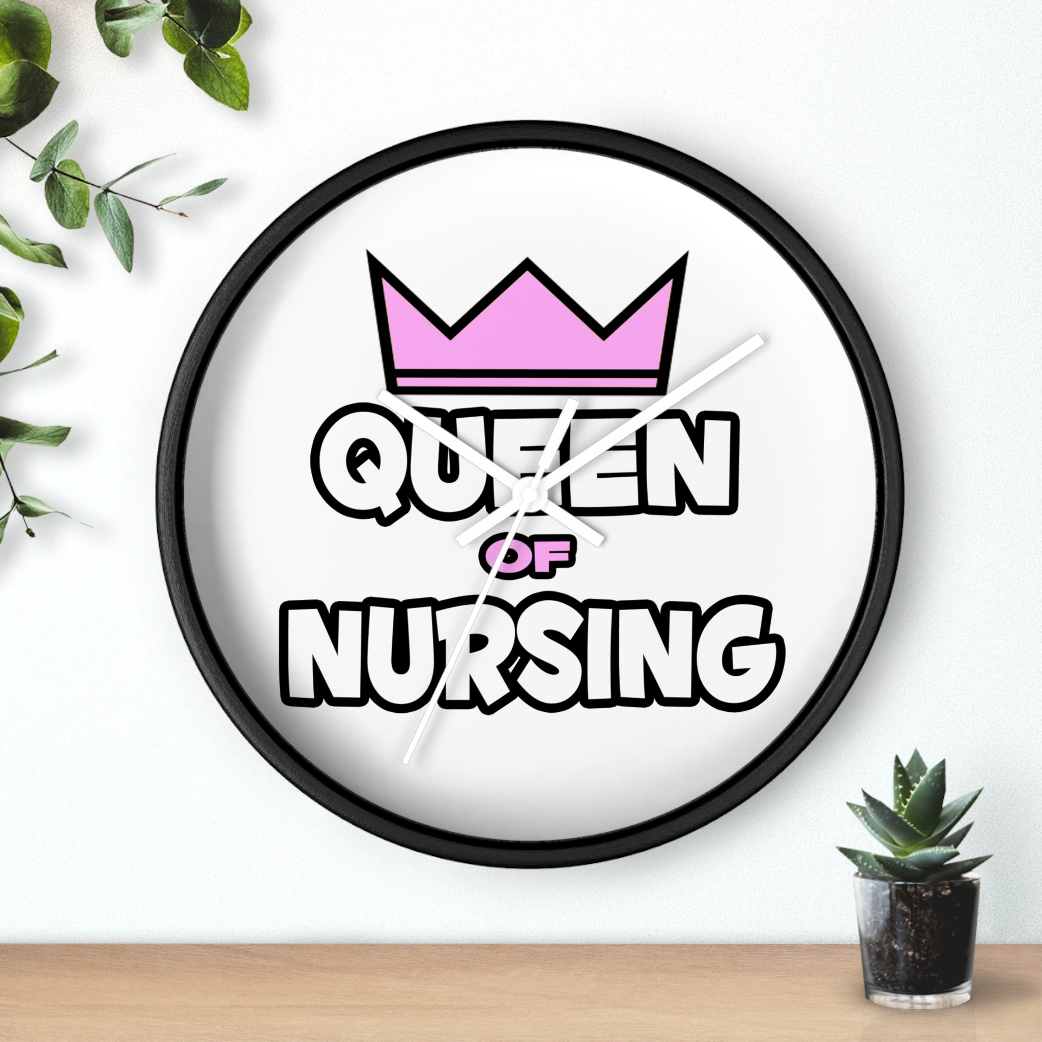 Queen of Nursing - Wall Clock