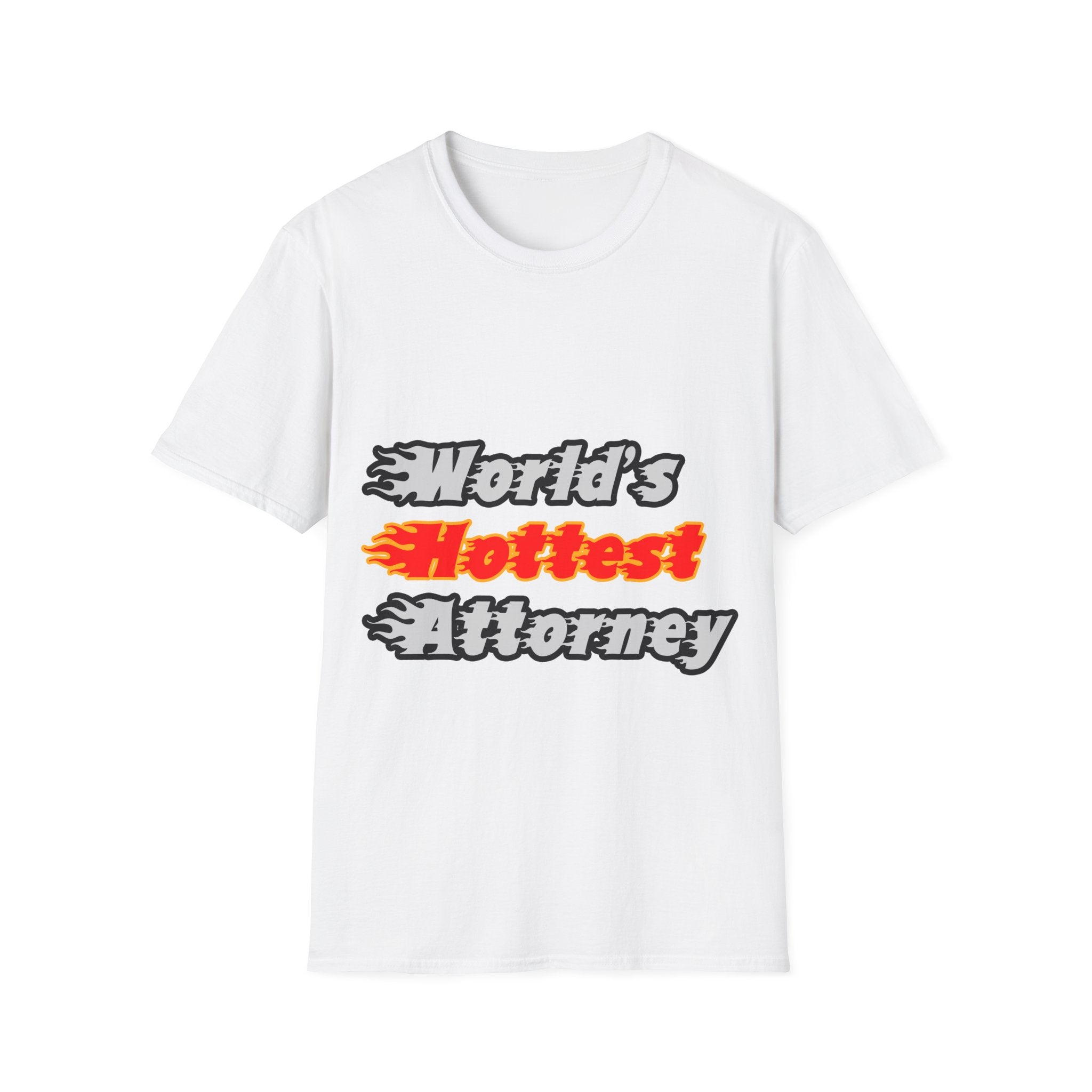 World's Hottest Attorney - Unisex Softstyle T-Shirt