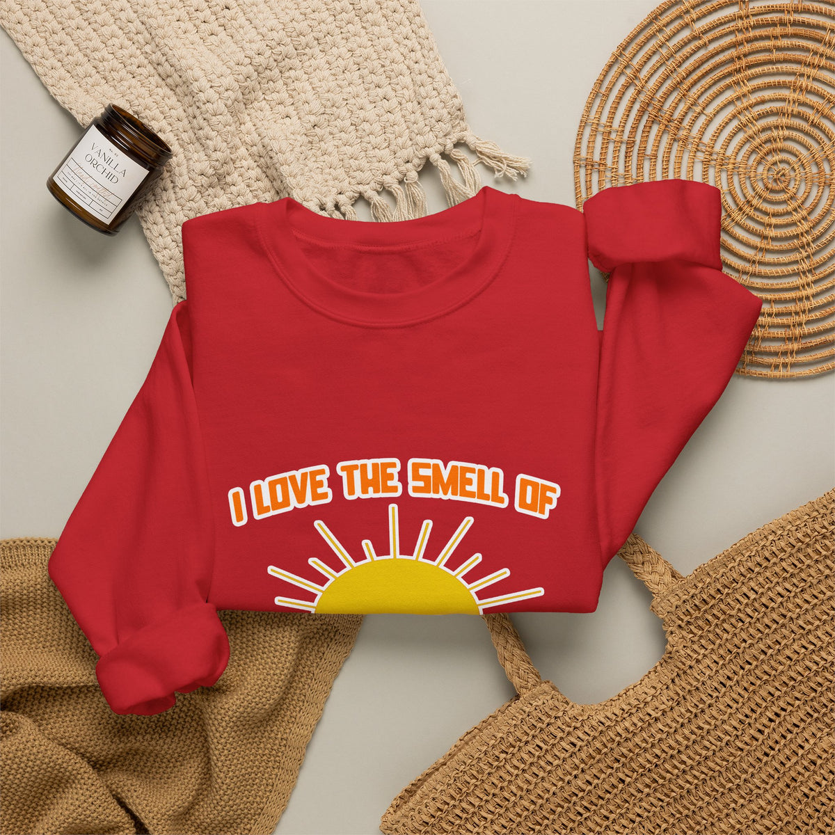 Smell of Archaeology in the Morning - Unisex Heavy Blend™ Crewneck Sweatshirt