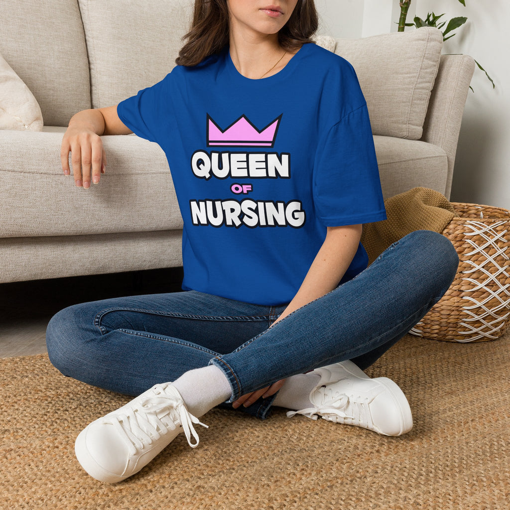 Queen of Nursing - Unisex Softstyle T-Shirt