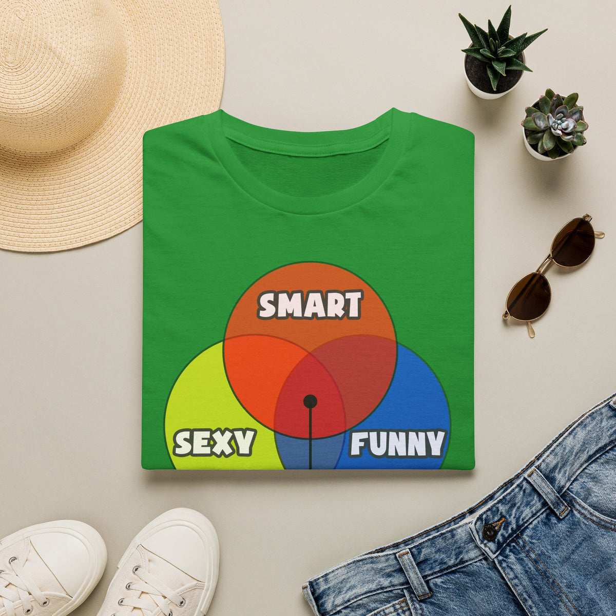 Venn Diagram .. Athletic Trainers - Unisex Softstyle T-Shirt
