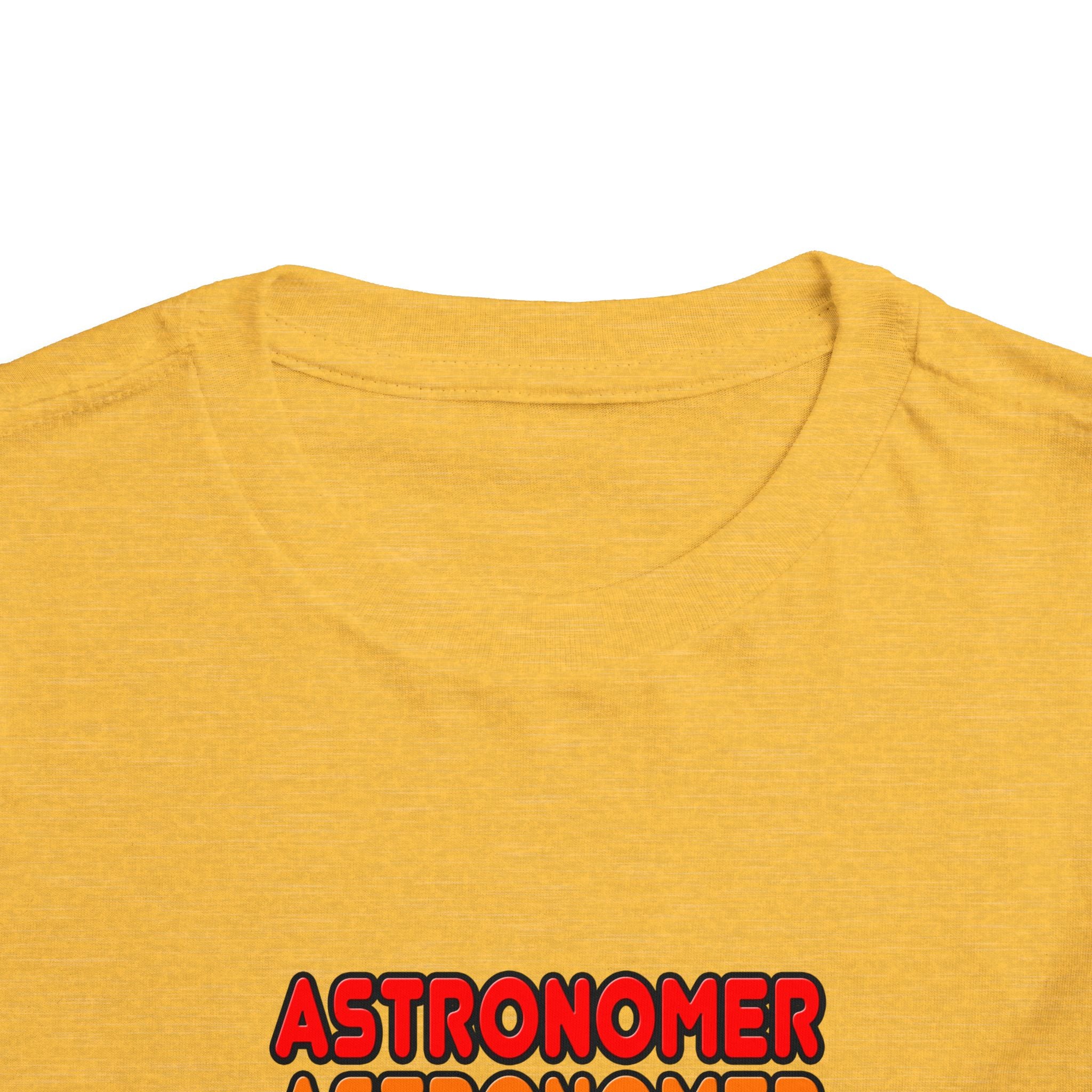 Rainbow Astronomer - Toddler Short Sleeve Tee