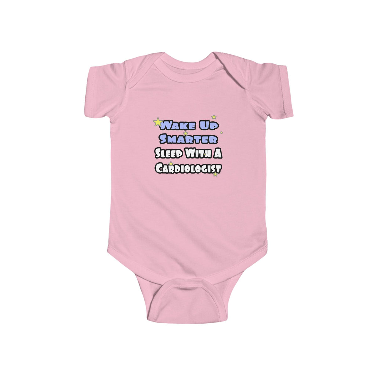 Wake Up Smarter...Sleep With a Cardiologist - Infant Fine Jersey Bodysuit