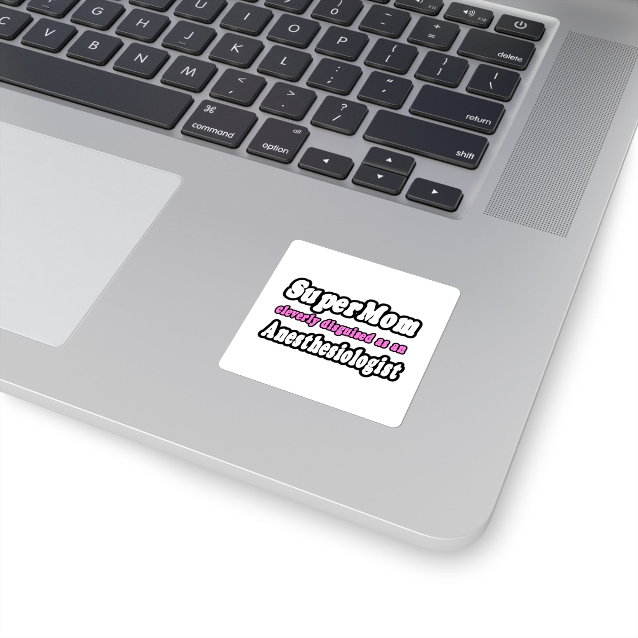SuperMom...Anesthesiologist - Square Stickers