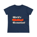 World's Hottest Accountant - Women's Midweight Cotton Tee