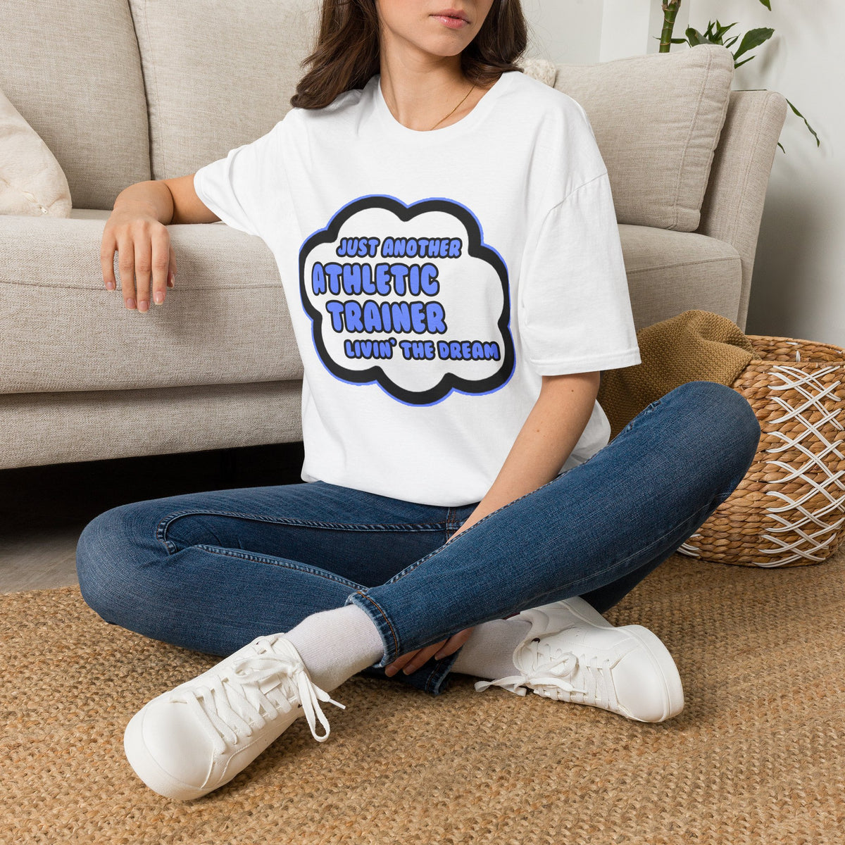 Athletic Trainer .. Livin' The Dream - Unisex Softstyle T-Shirt