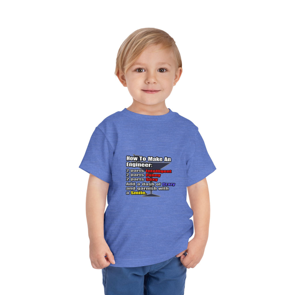 How To Make an Engineer - Toddler Short Sleeve Tee