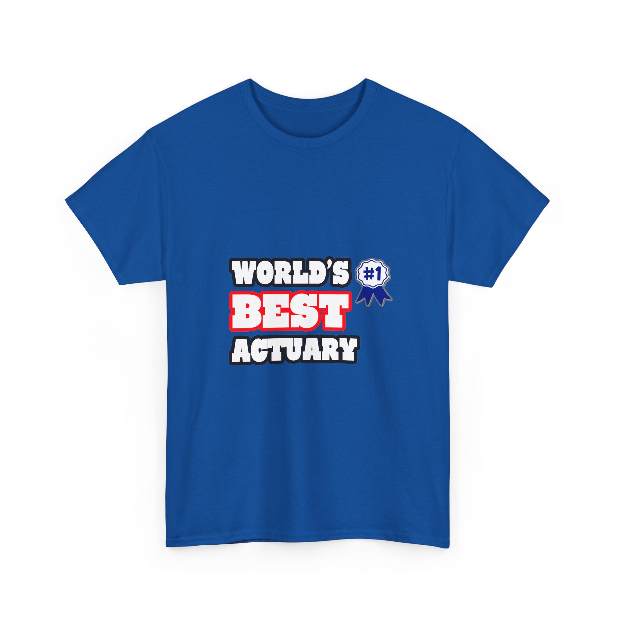 World's Best Actuary - Unisex Heavy Cotton Tee