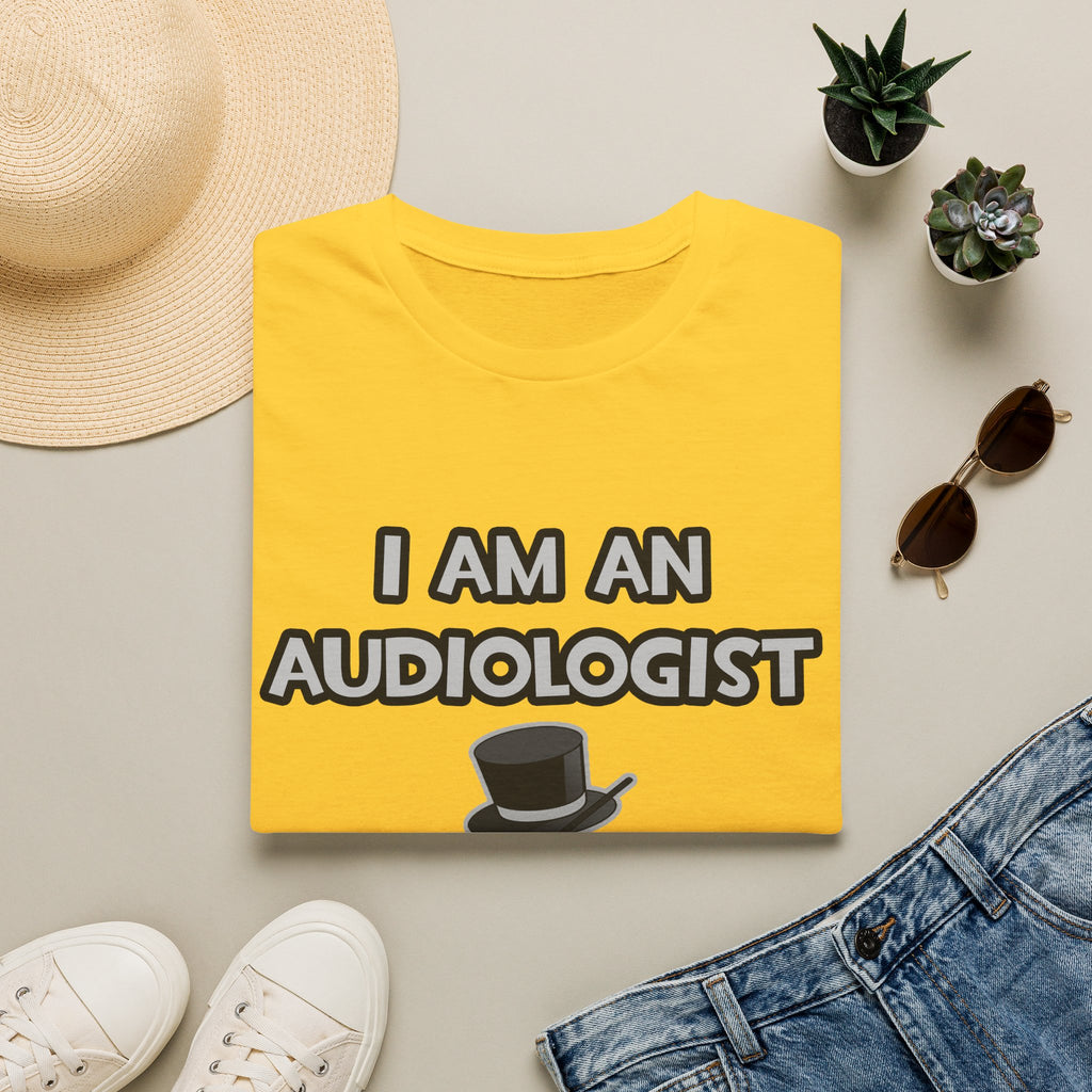 I Am An Audiologist ... Not A Magician - Unisex Softstyle T-Shirt
