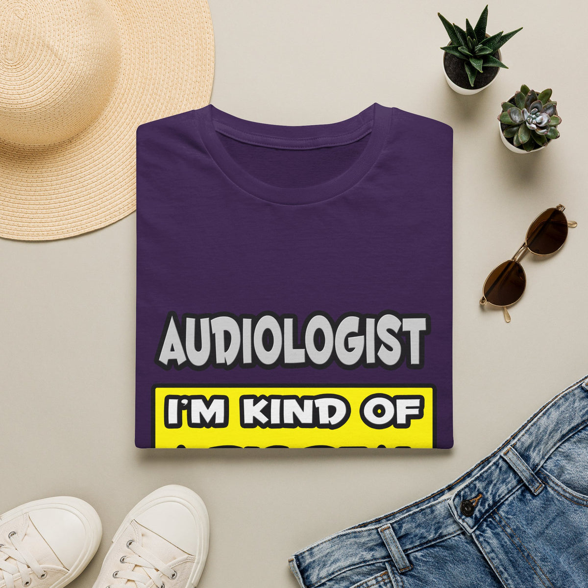 Audiologist .. I'm Kind of a Big Deal - Unisex Softstyle T-Shirt