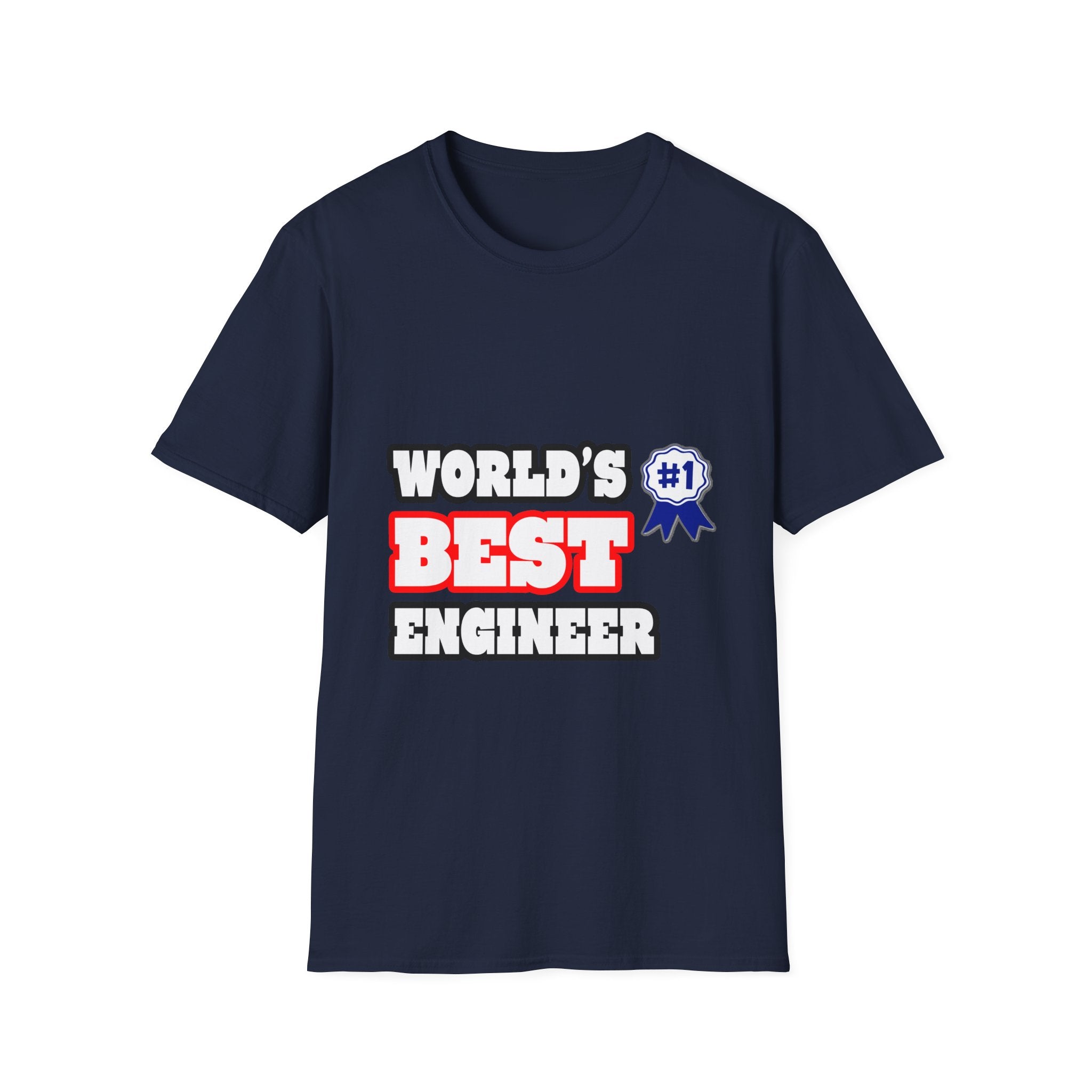 World's Best Engineer - Unisex Softstyle T-Shirt