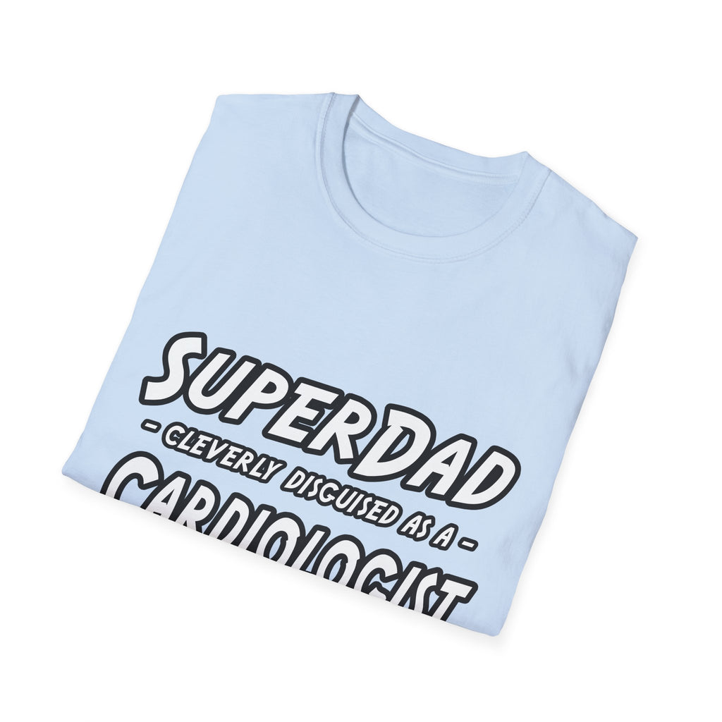 SuperDad...Cardiologist - Unisex Softstyle T-Shirt