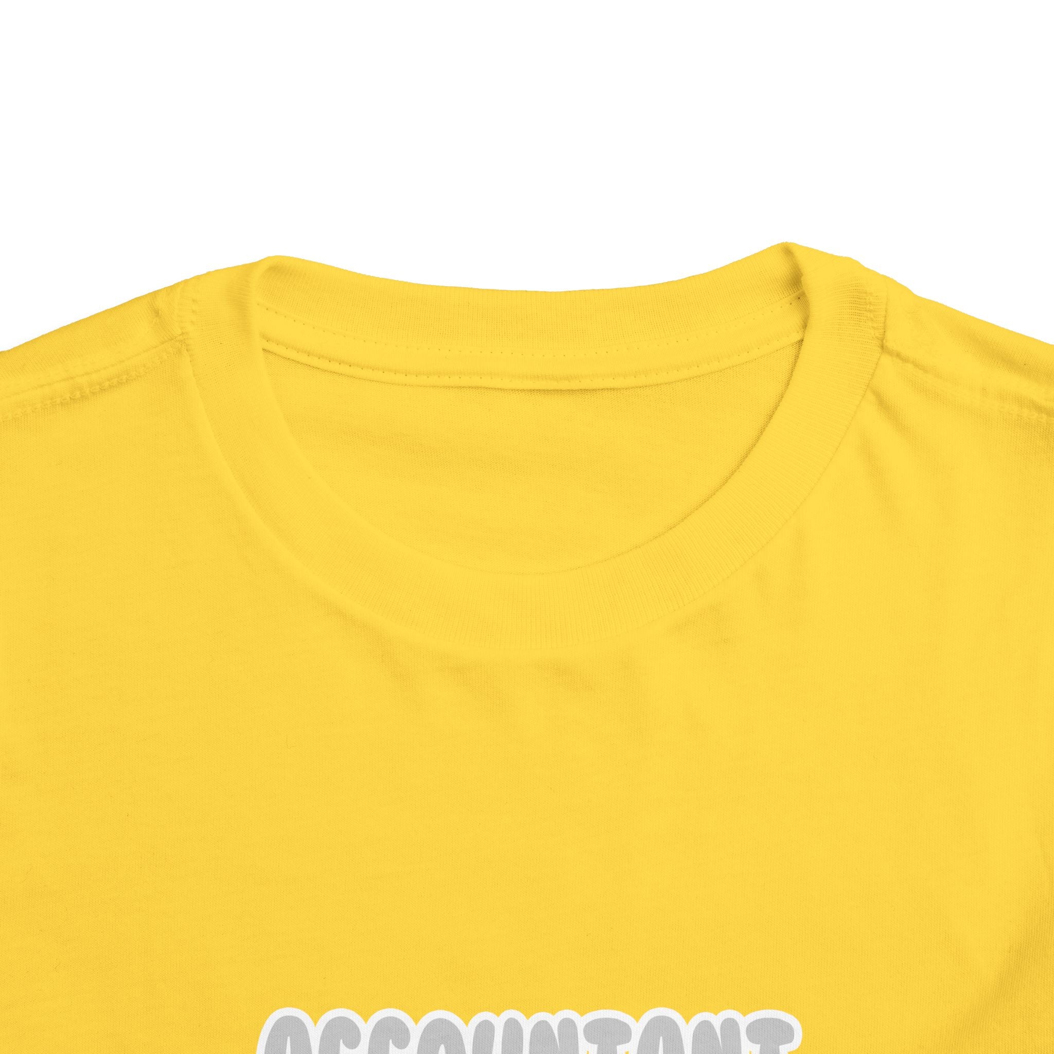 Accountant ... Will Work For Ice Cream - Toddler Short Sleeve Tee