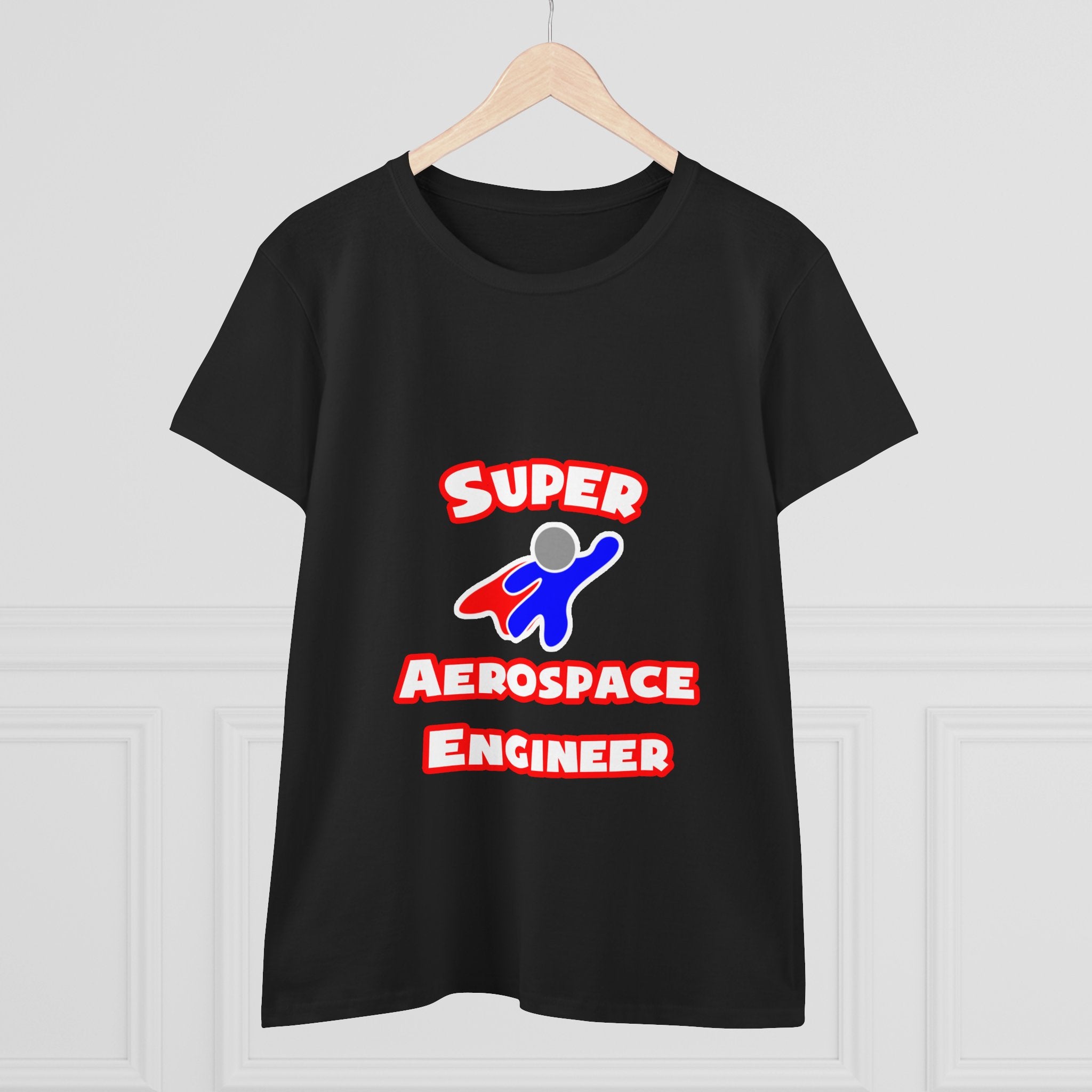 Super Aerospace Engineer - Women's Midweight Cotton Tee