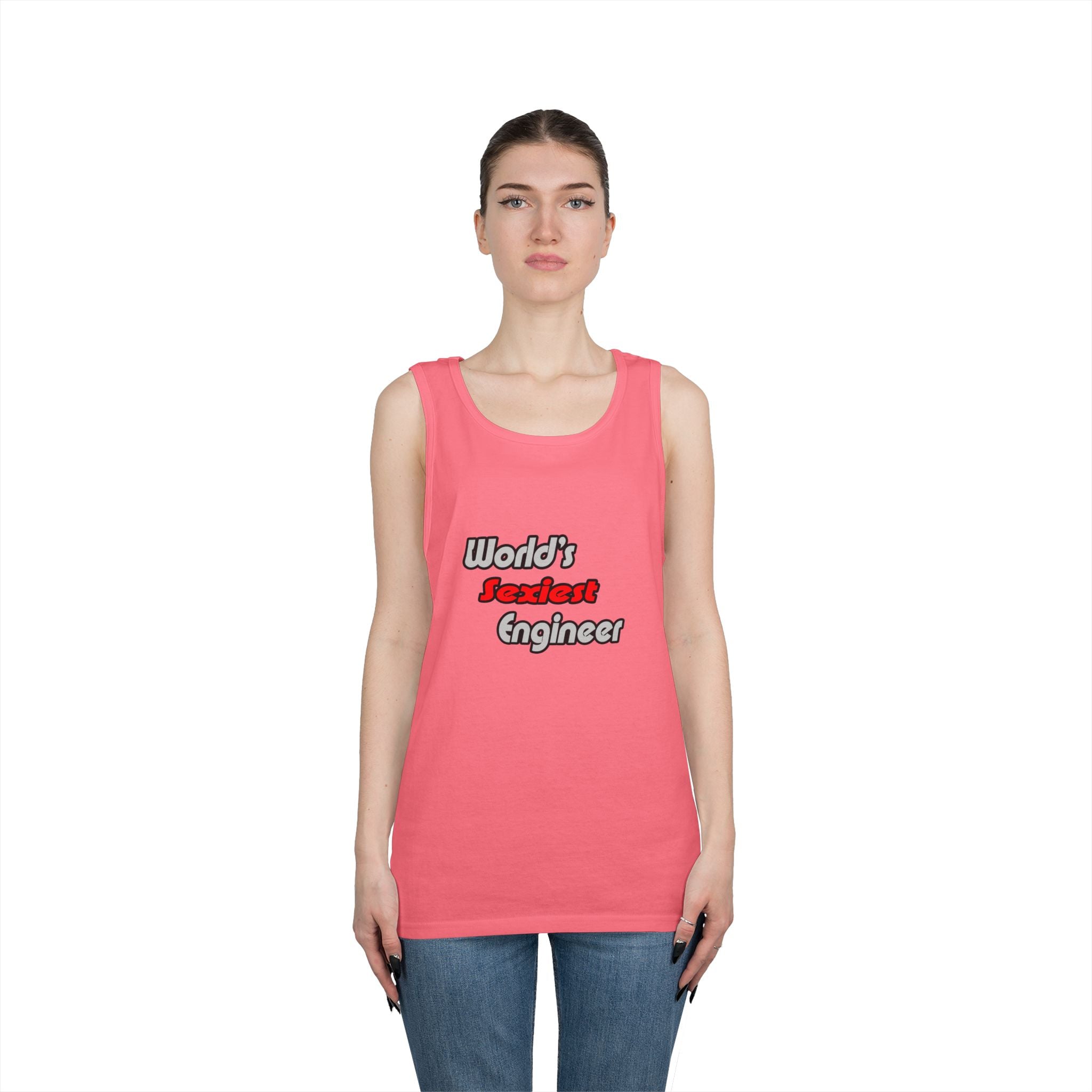 World's Sexiest Engineer - Unisex Heavy Cotton Tank Top