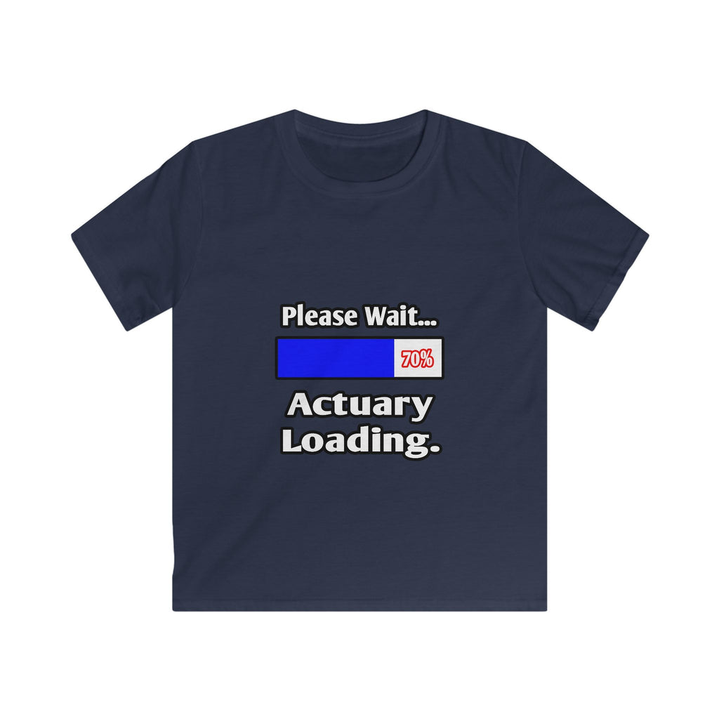 Please Wait...Actuary Loading - Kids Softstyle Tee
